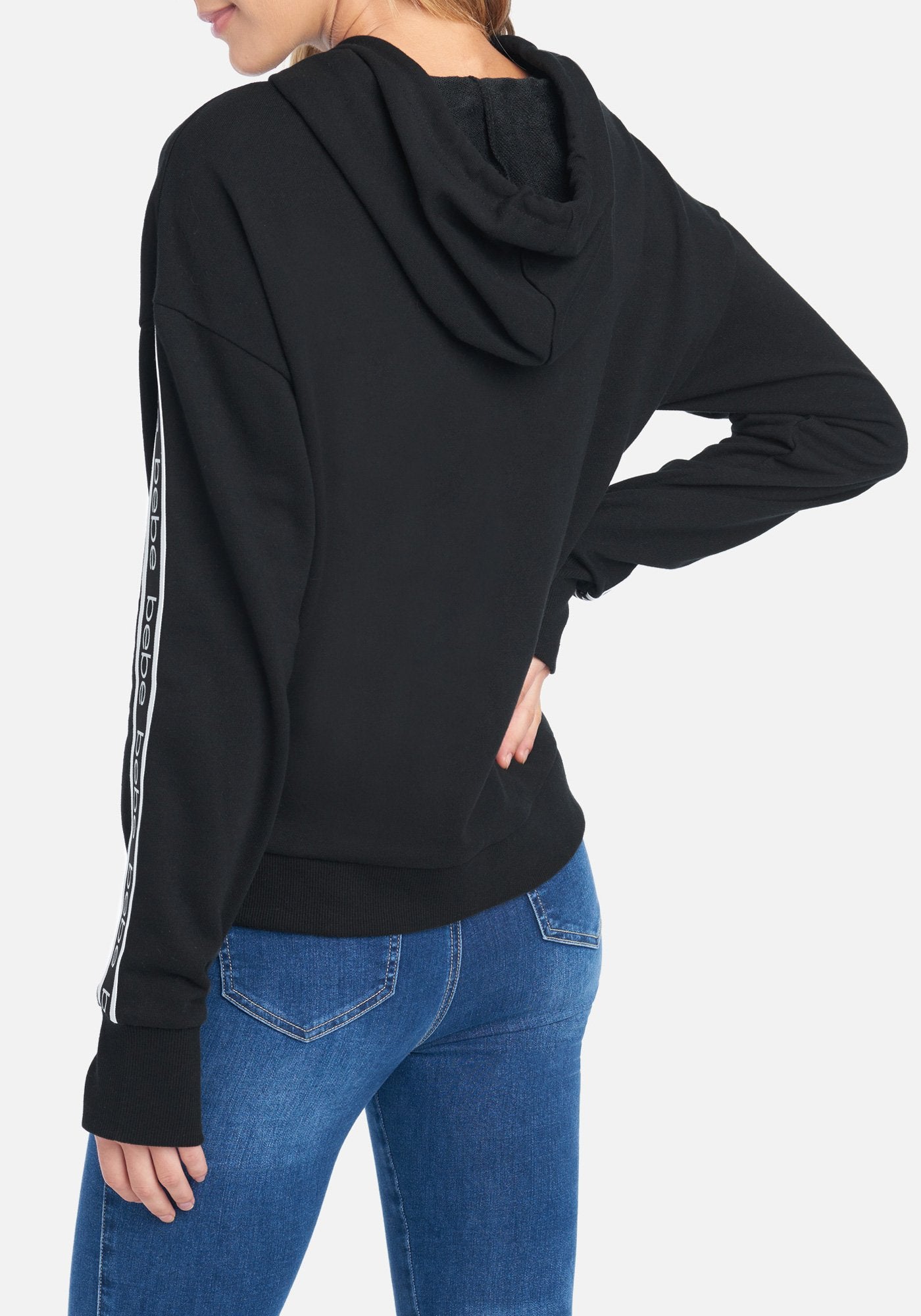 Bebe Sport Logo Taping Hoodie