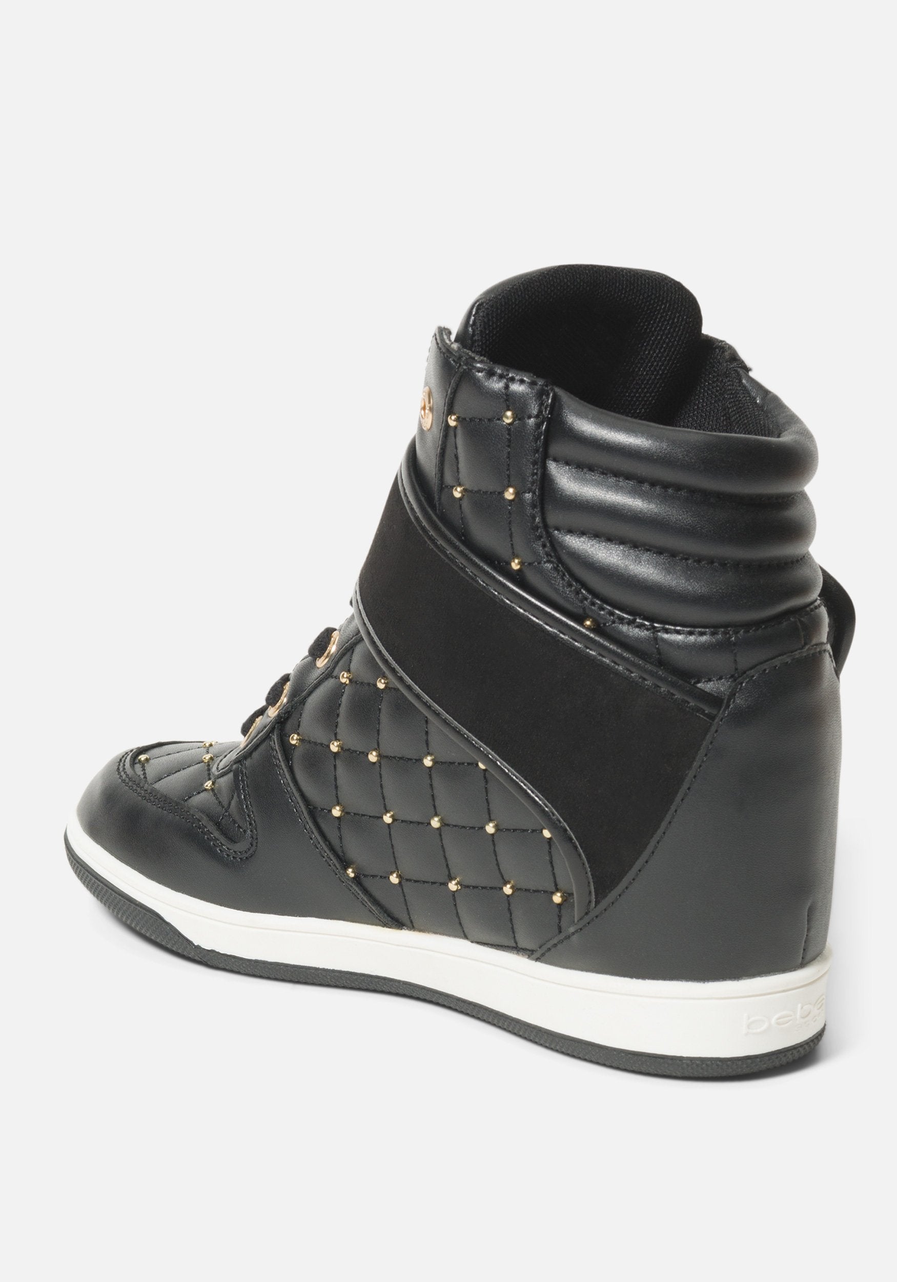 Cadyna Quilted Wedge Sneakers