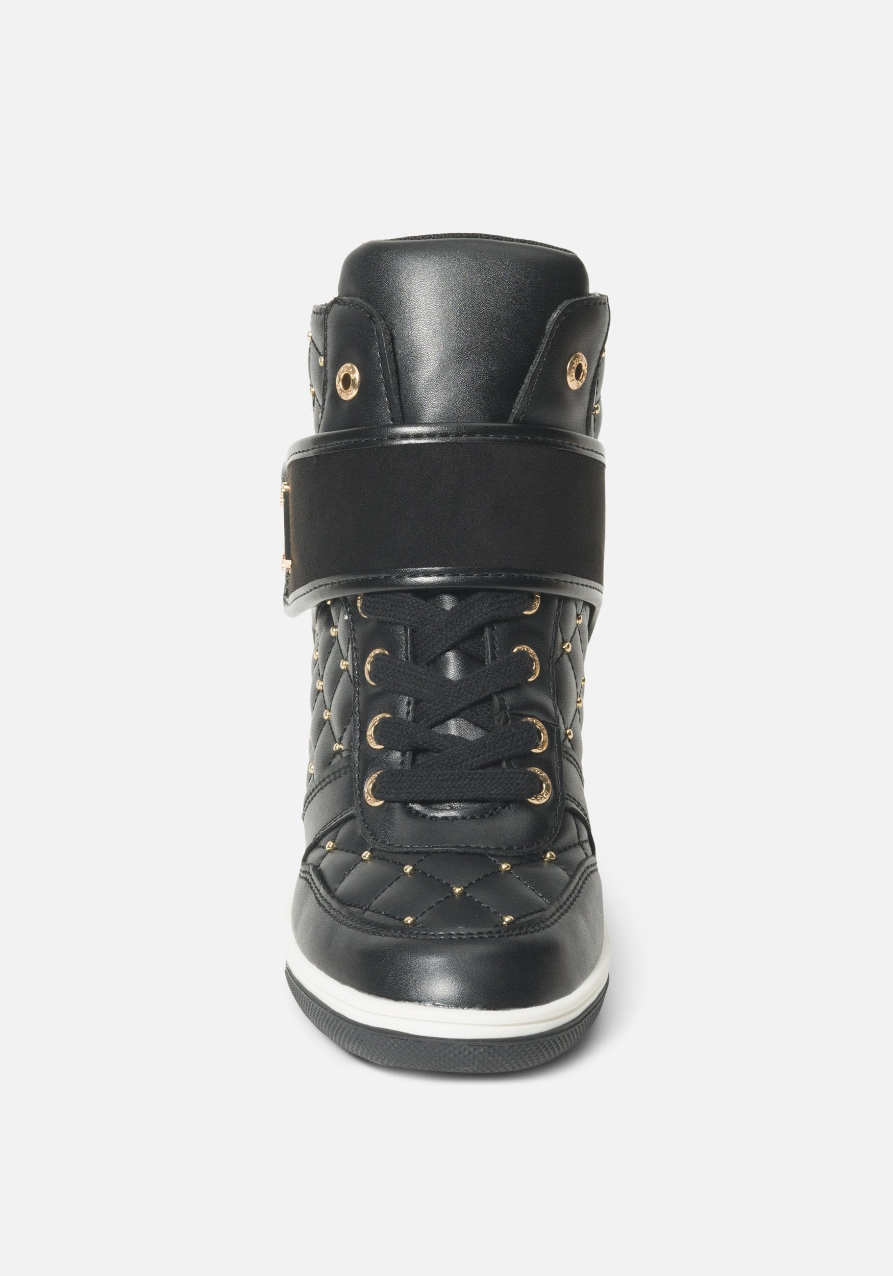 Cadyna Quilted Wedge Sneakers