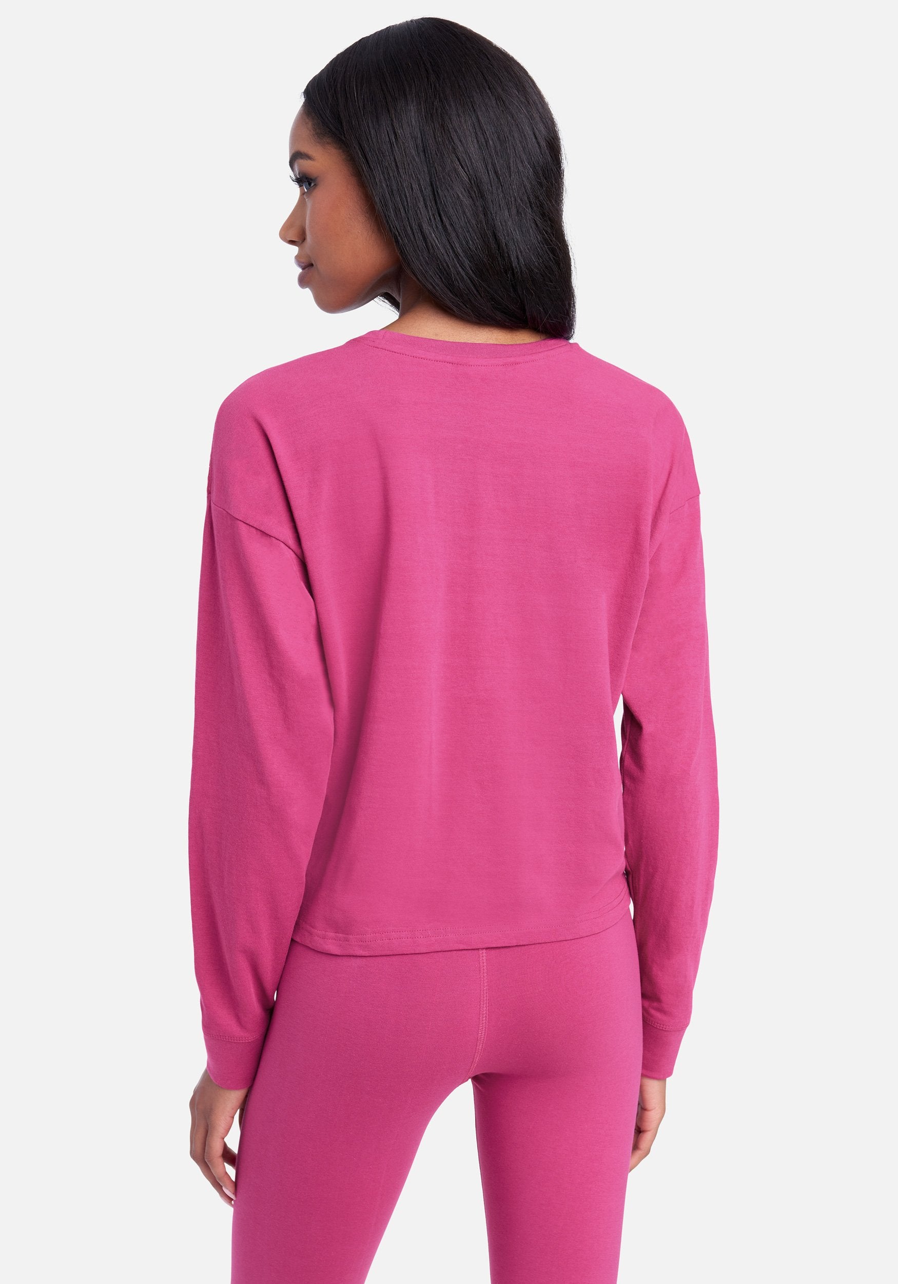 Bebe Logo Sequin Long Sleeve Top