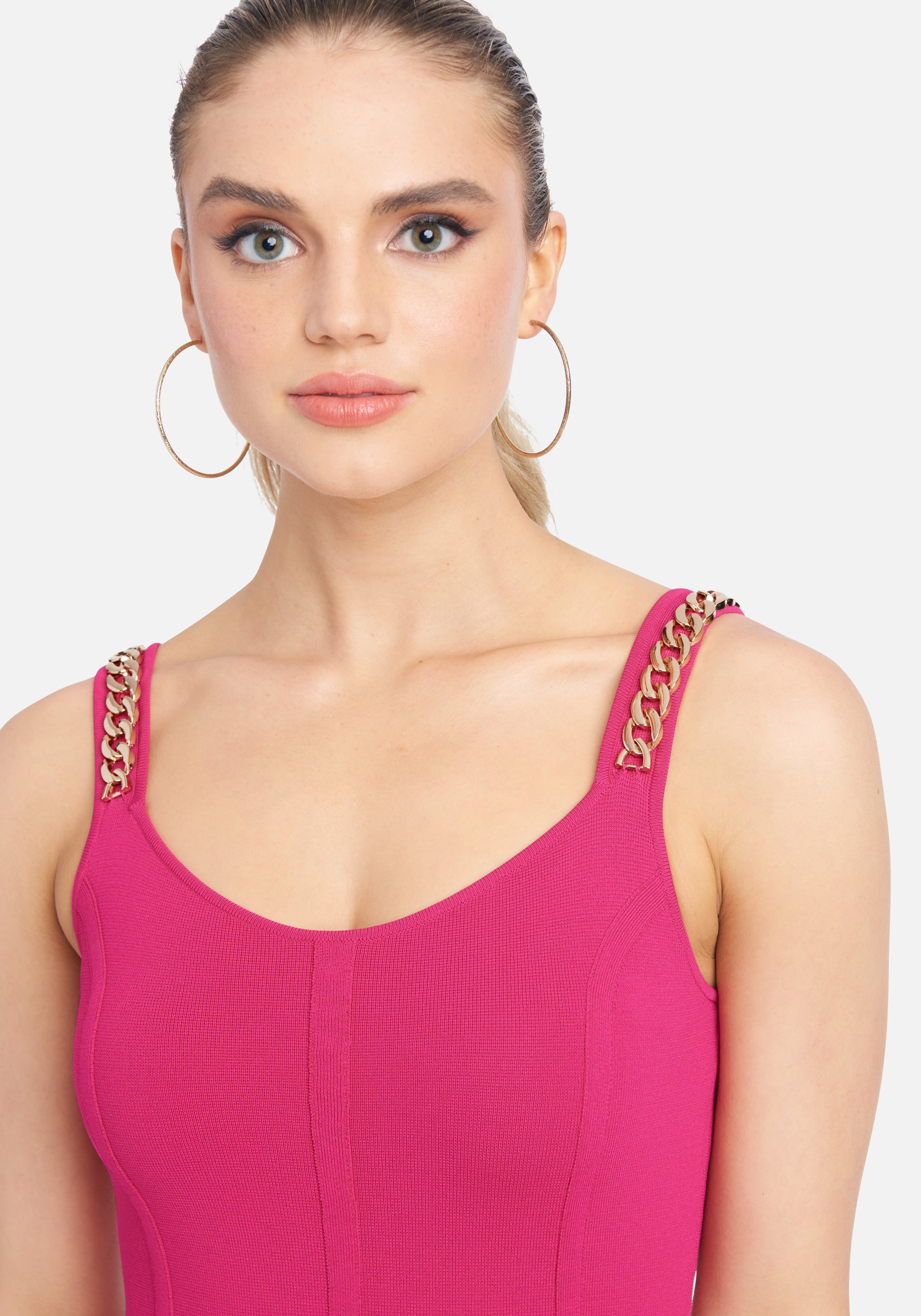 Chain Strap Bodycon Dress