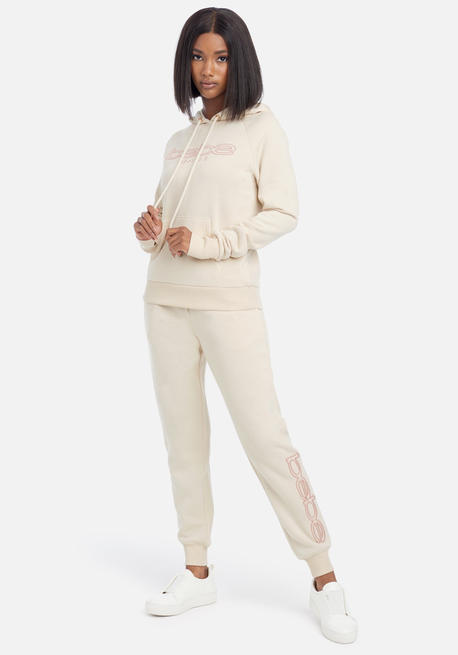 Bebe Sport Embroidered Logo Jogger