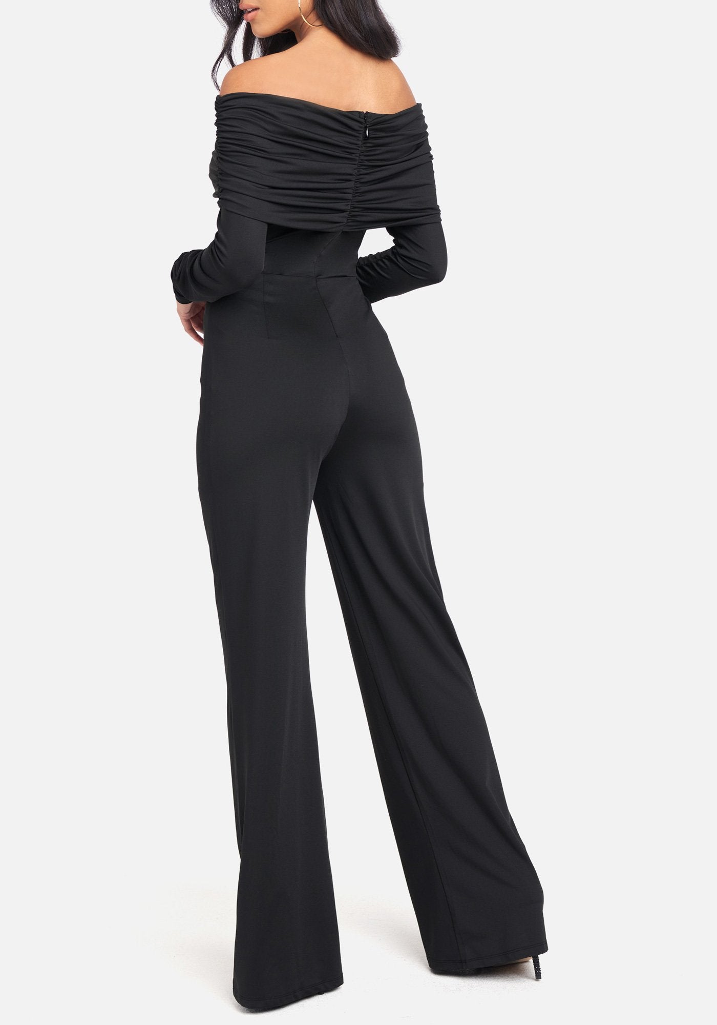 Slinky Off Shoulder Jumpsuit