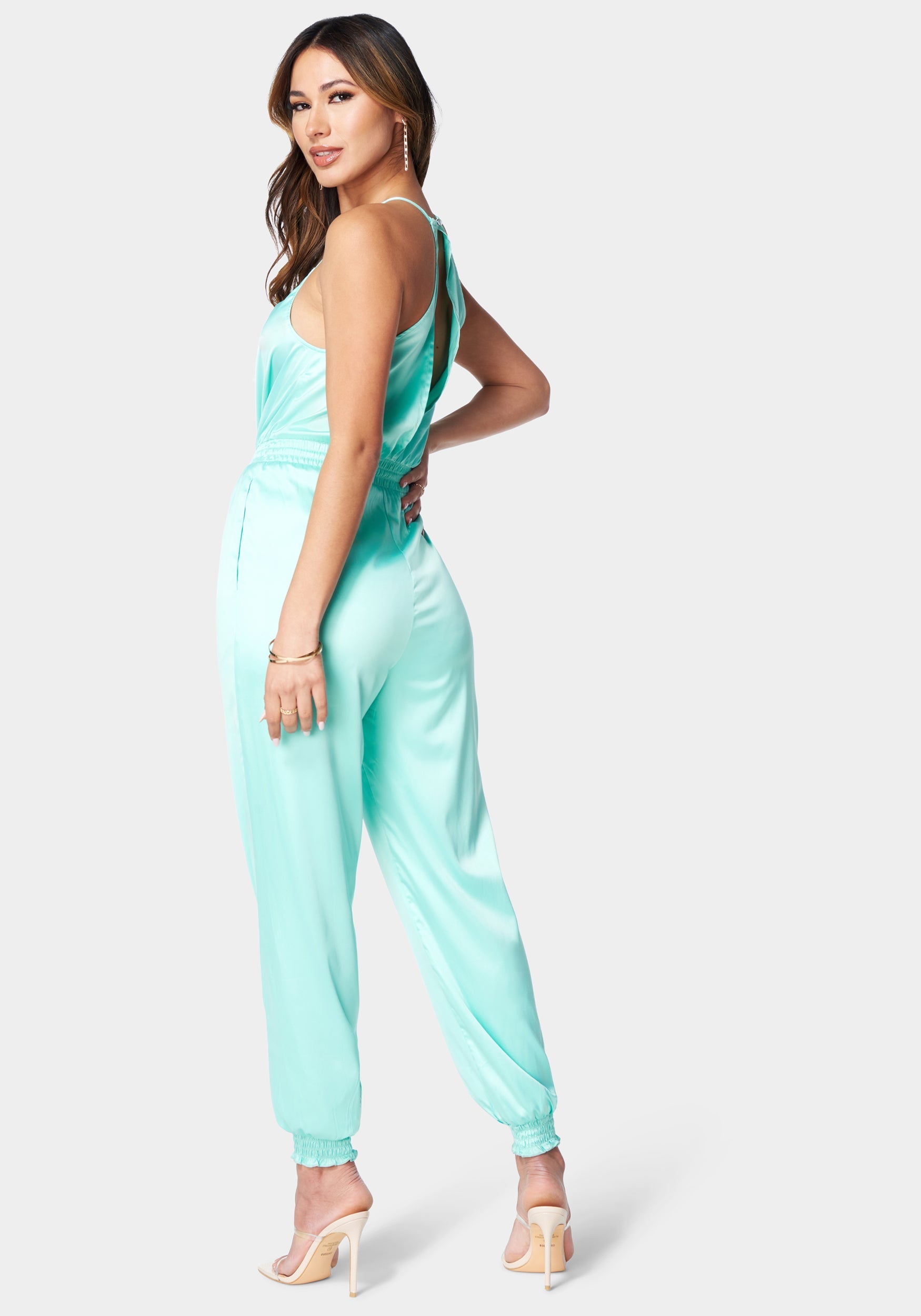 Cowl Neck Jumpsuit