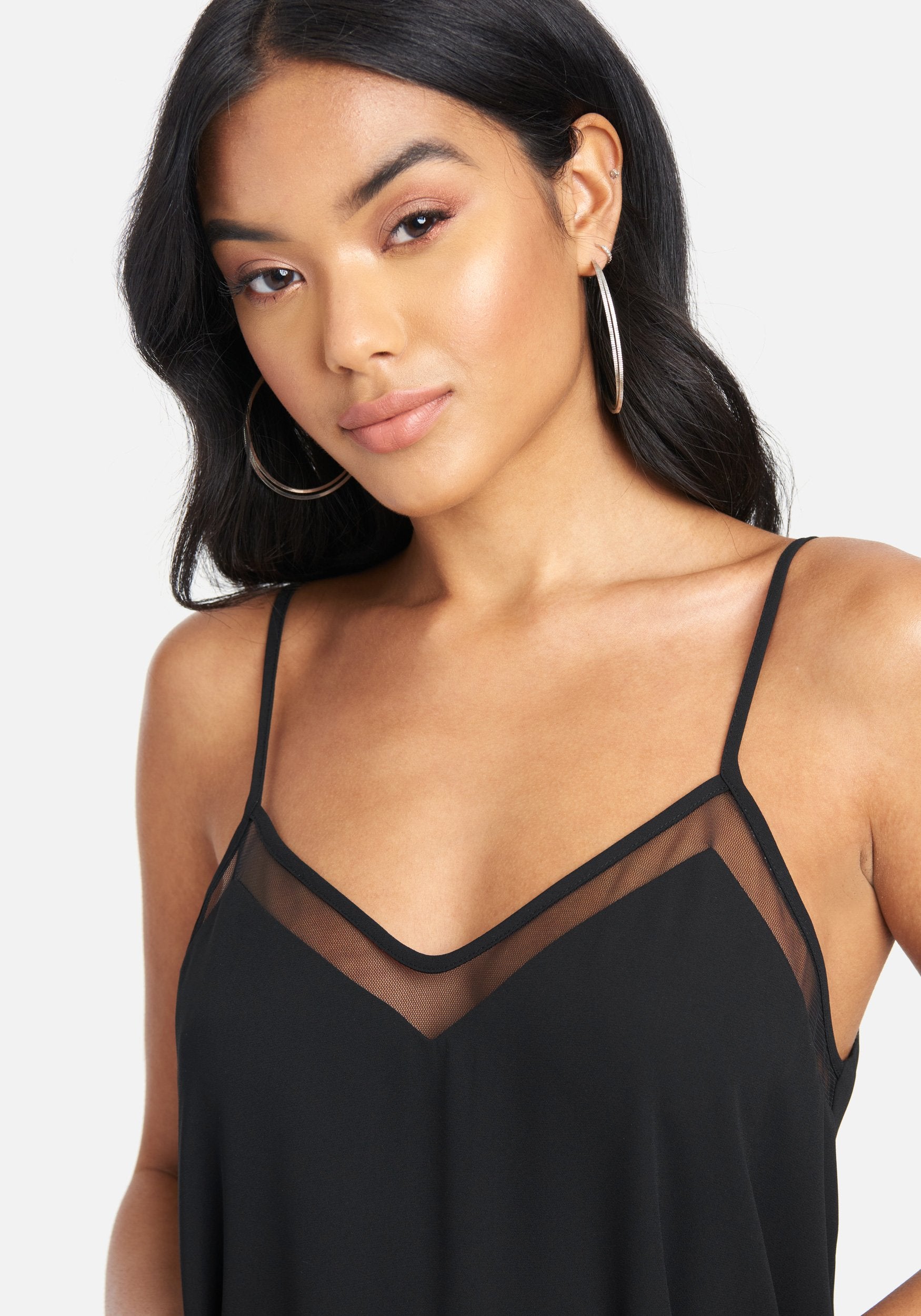 Crepe Chiffon Tank Top