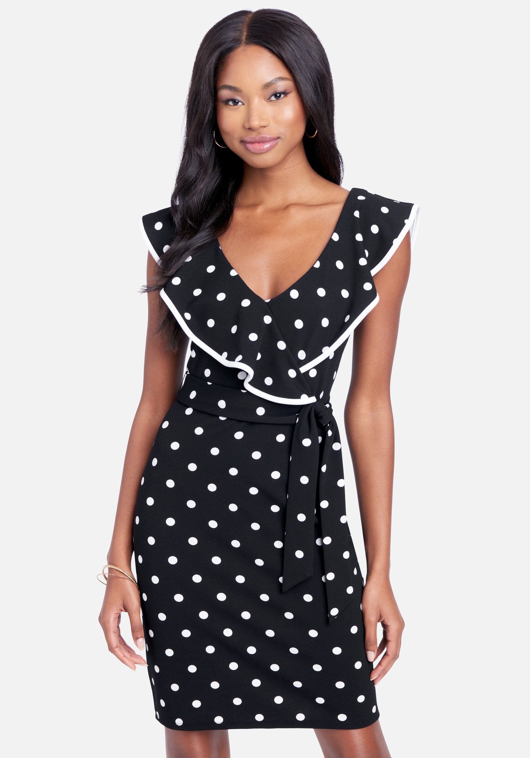 Flutter Polka Dot Dress