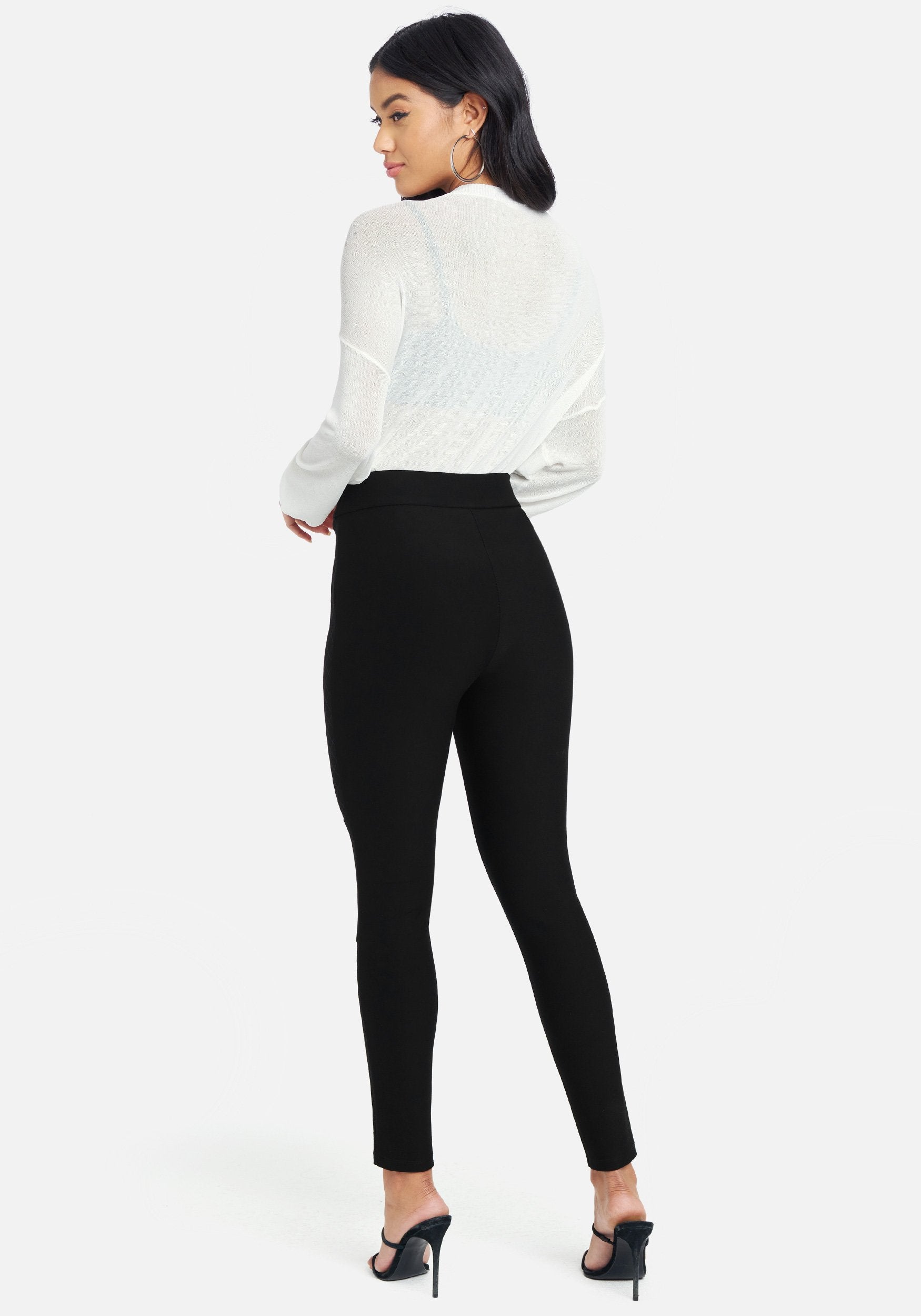 Quilt Stitch Detail Legging