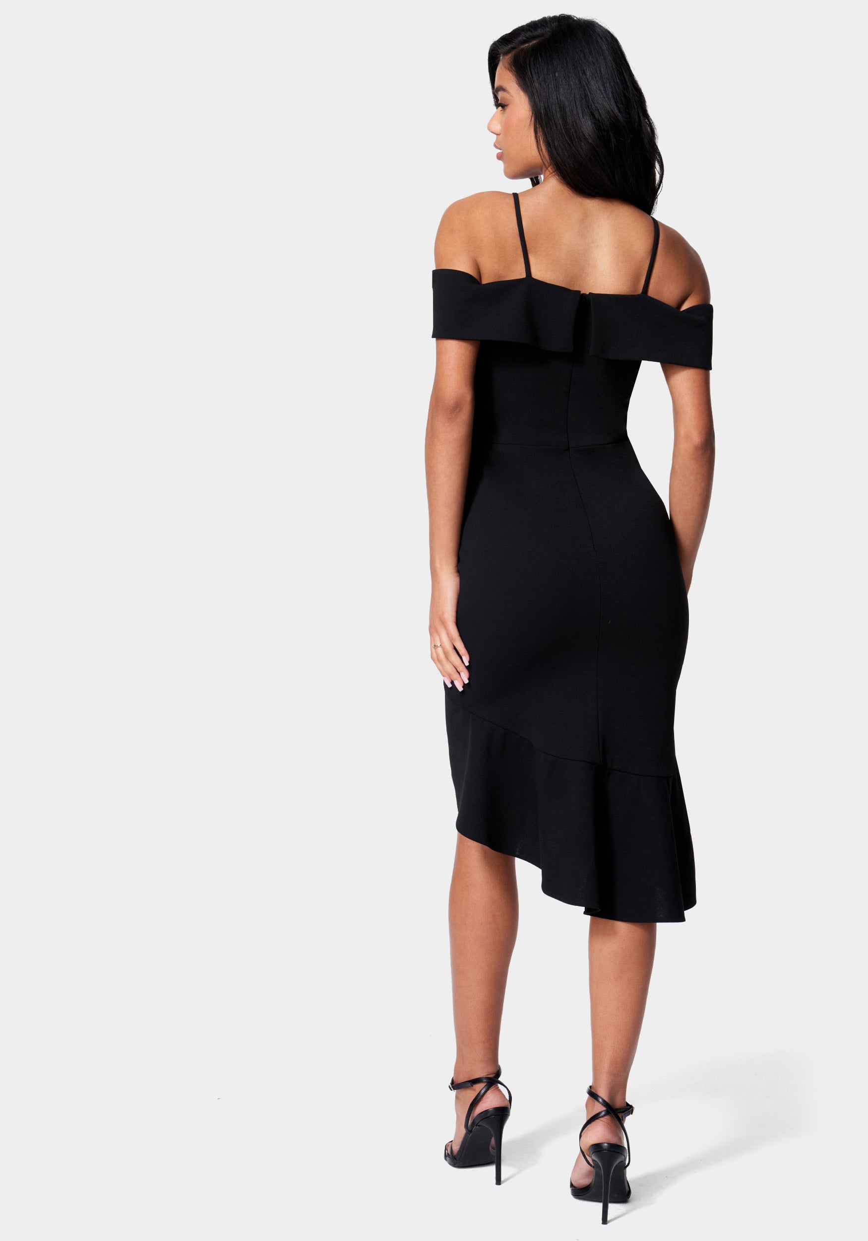 Cascade Ruffle Flounce Dress