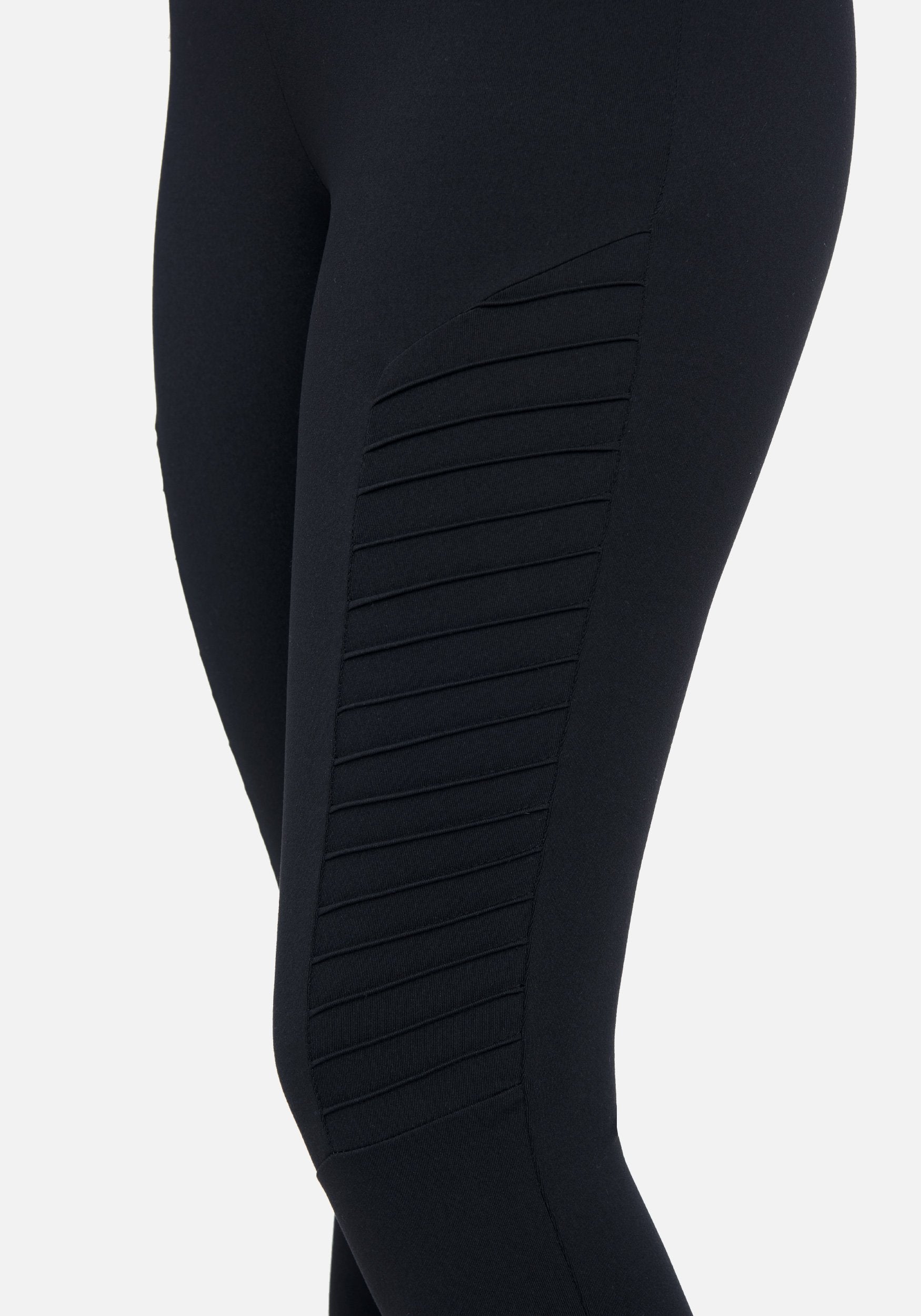 High Waist Moto Knit Legging