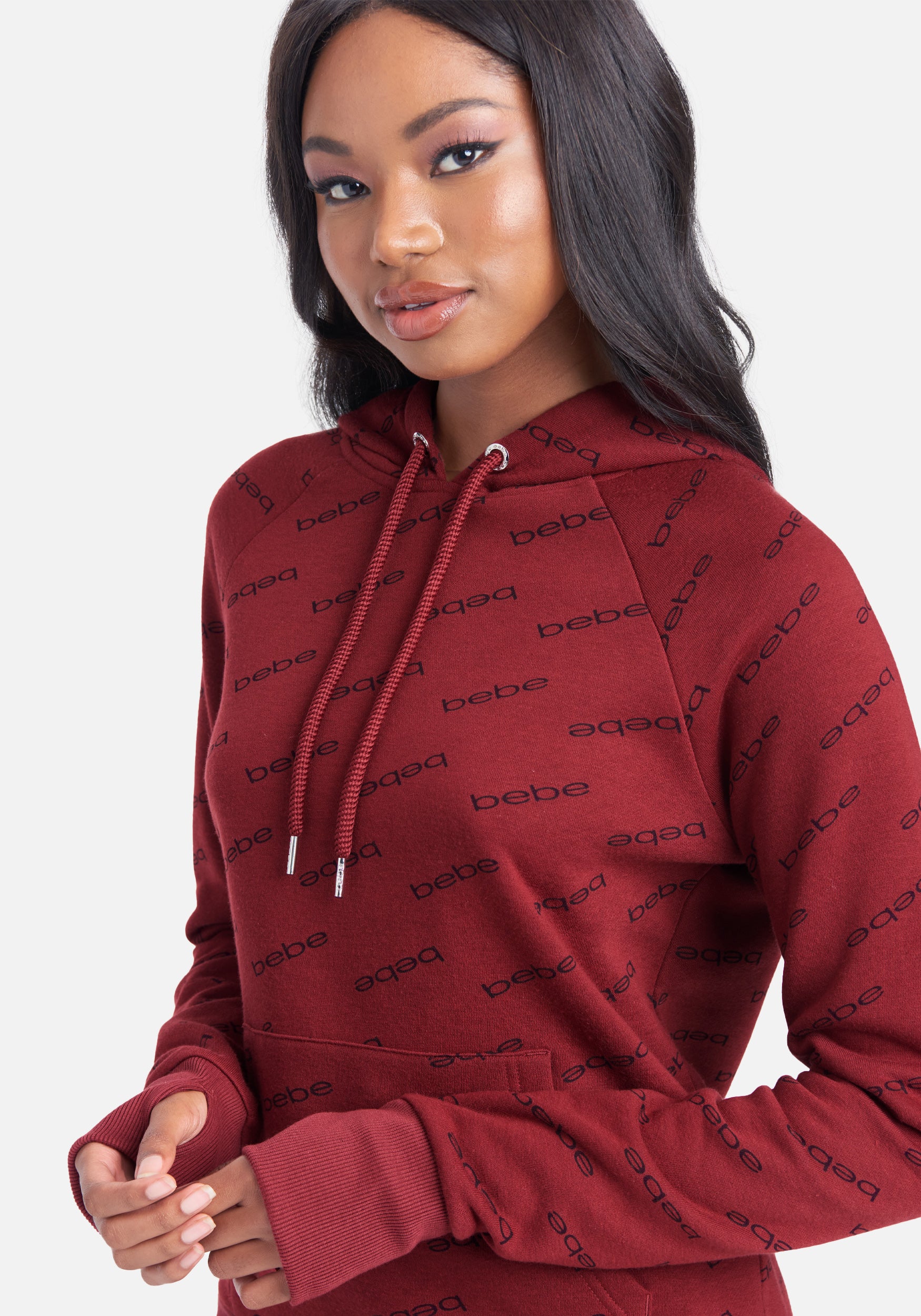 Bebe All Over Print Hoodie