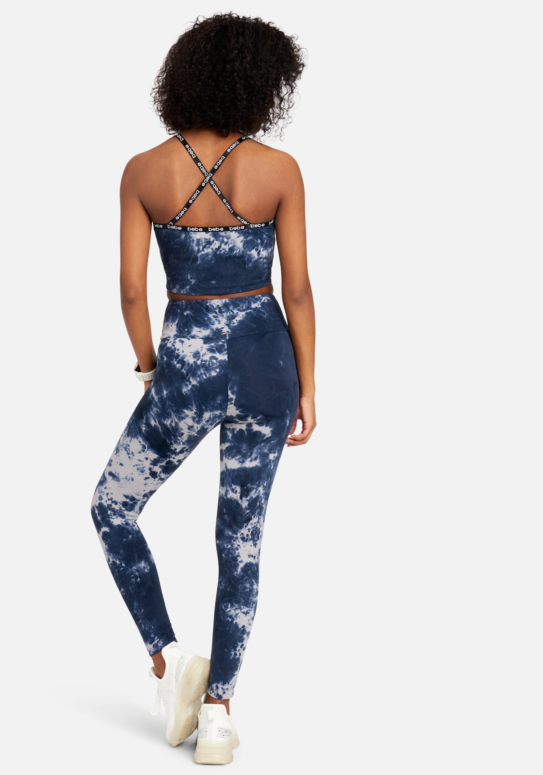 Bebe Logo Diamond Dye Legging