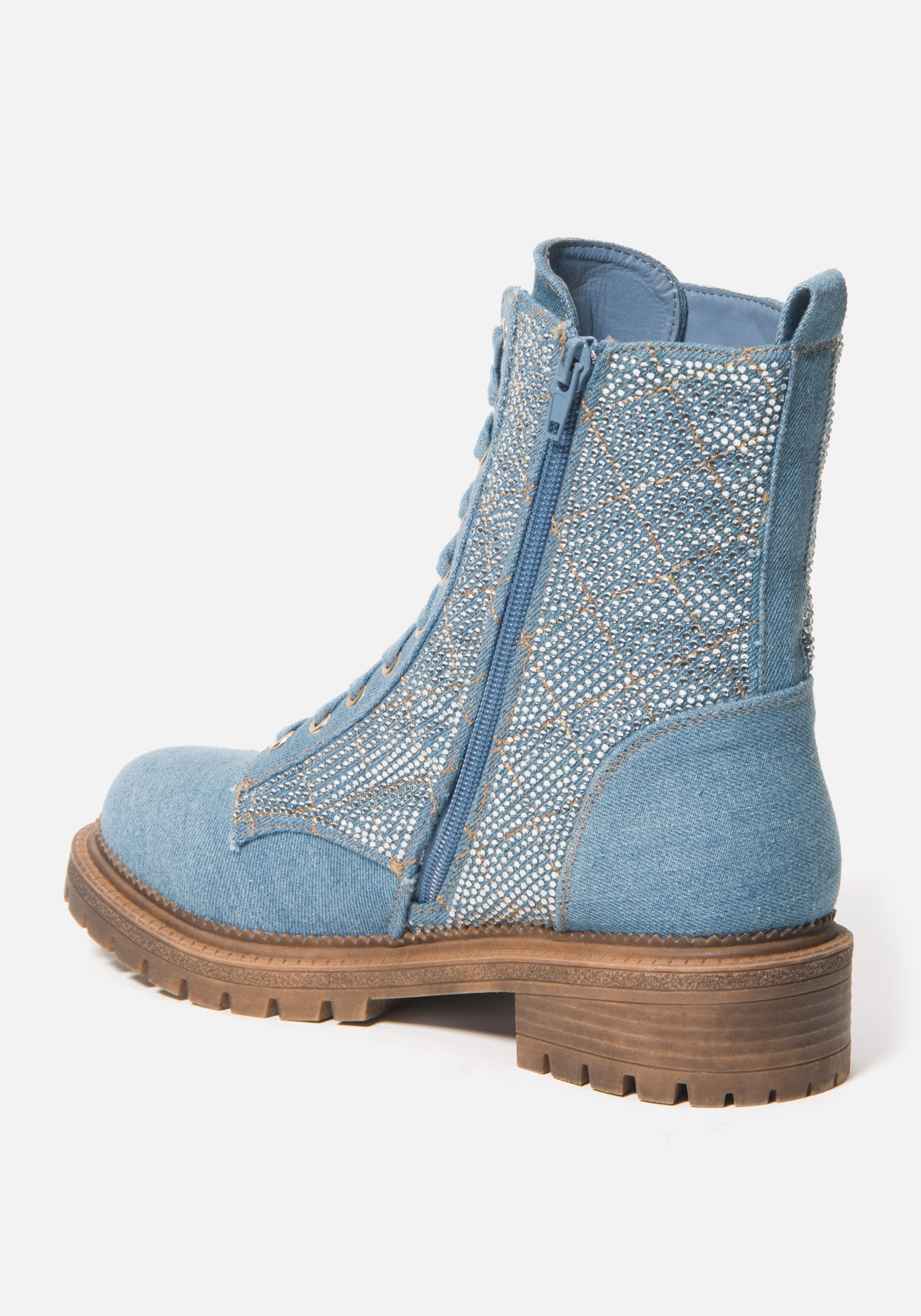 Dorienne Lace Combat Boots