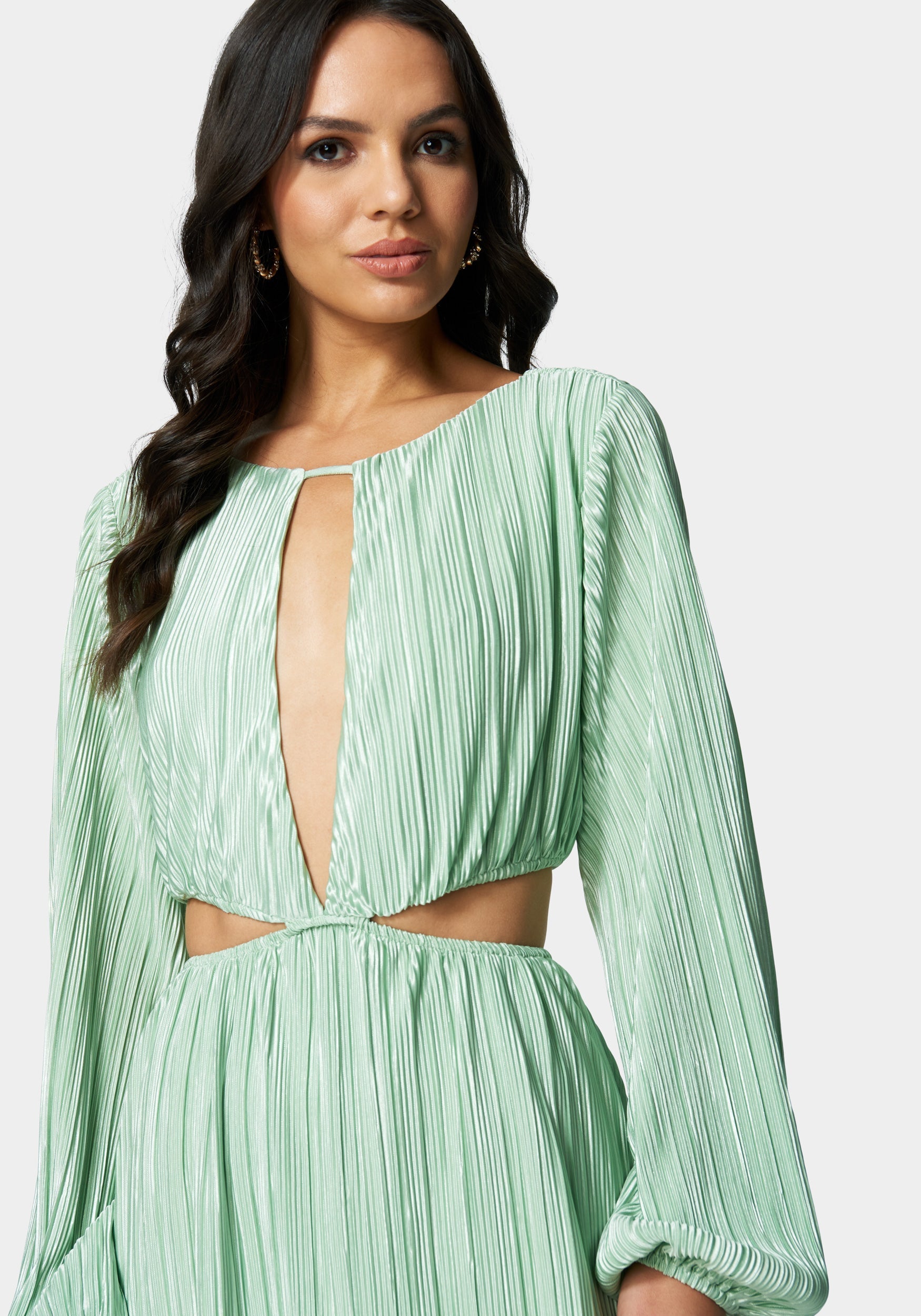 Open Back Cutout Maxi Dress