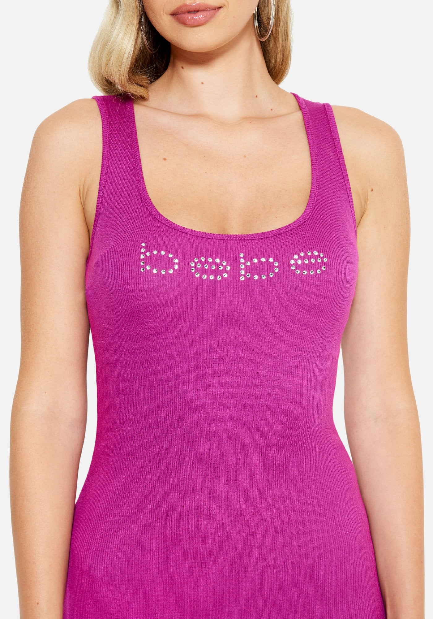Logo Tank Dress