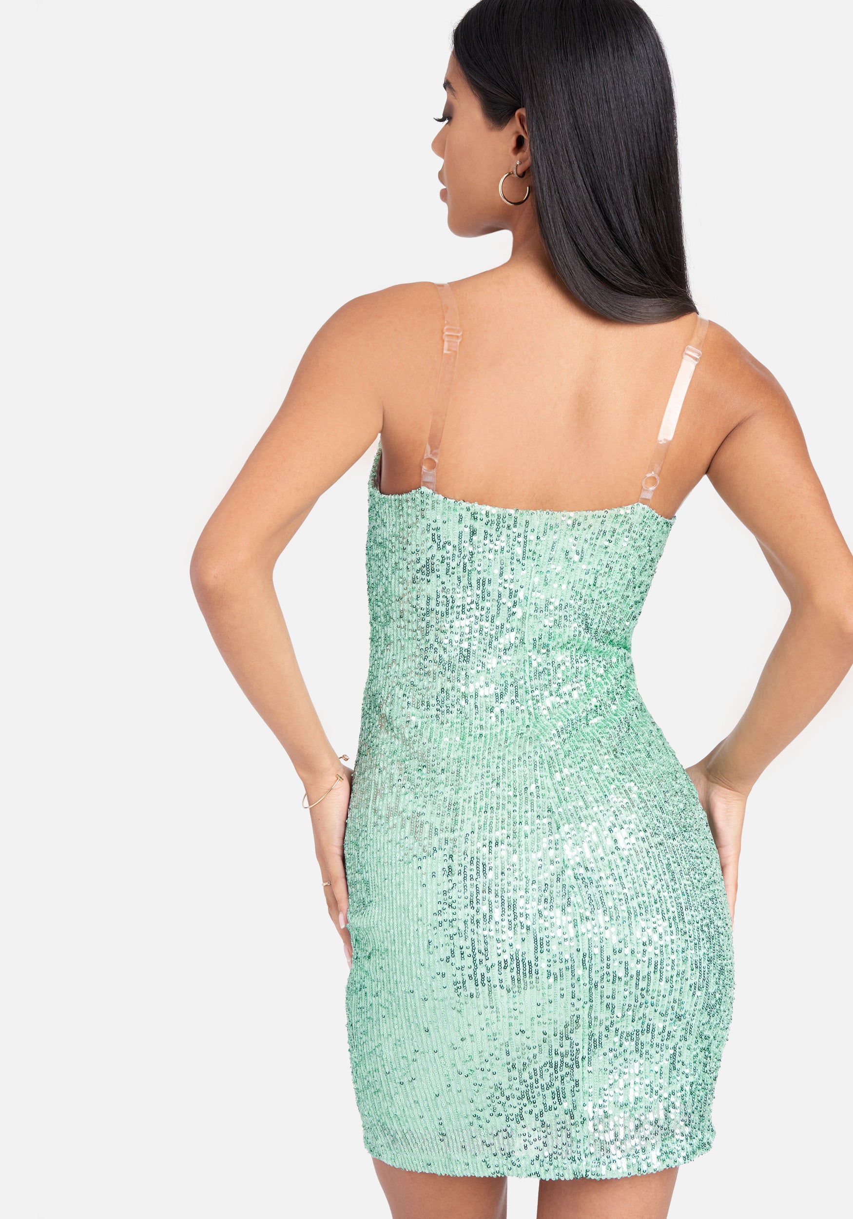 Sequin Slip Dress