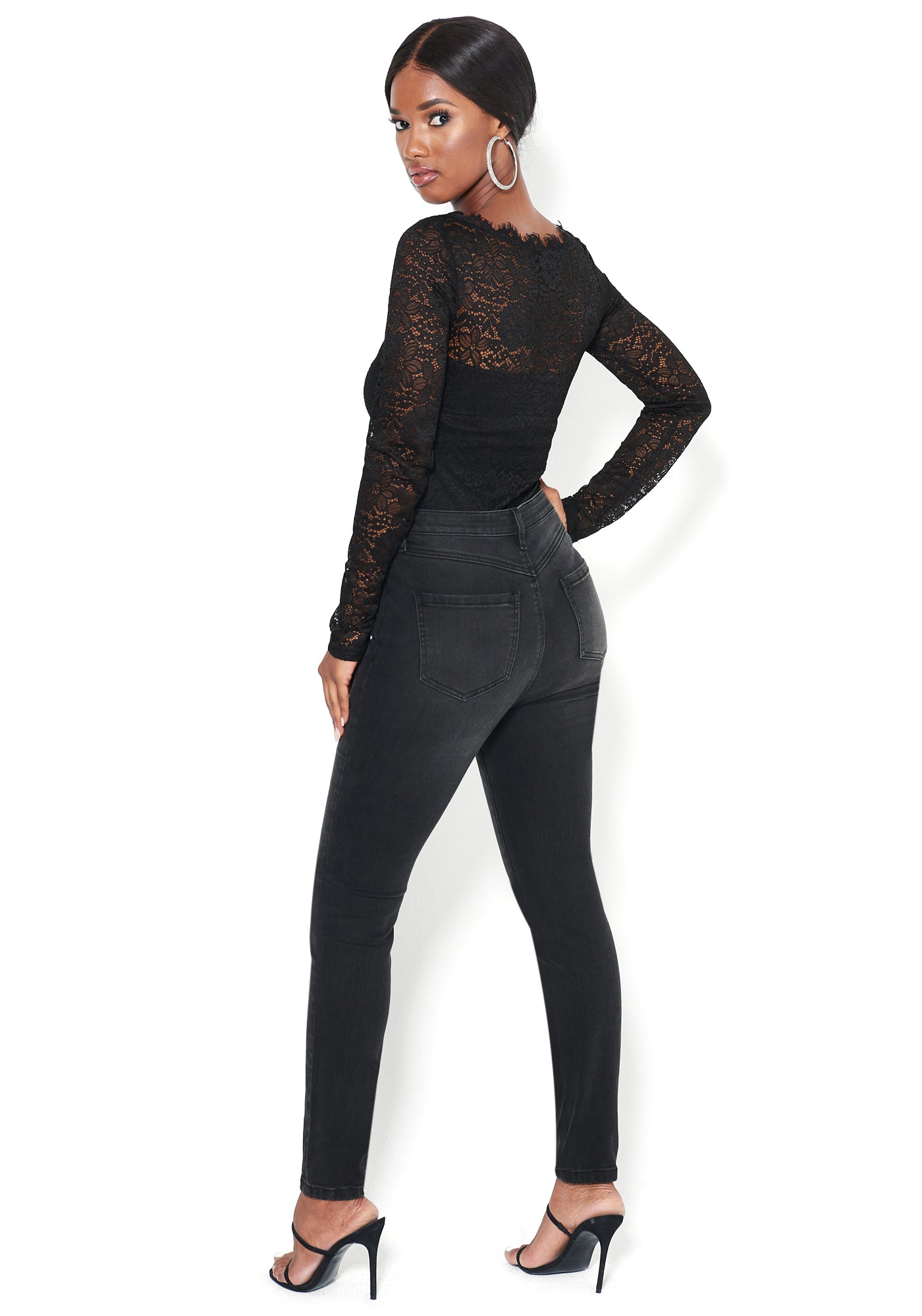 High Waist Skinny Jeans