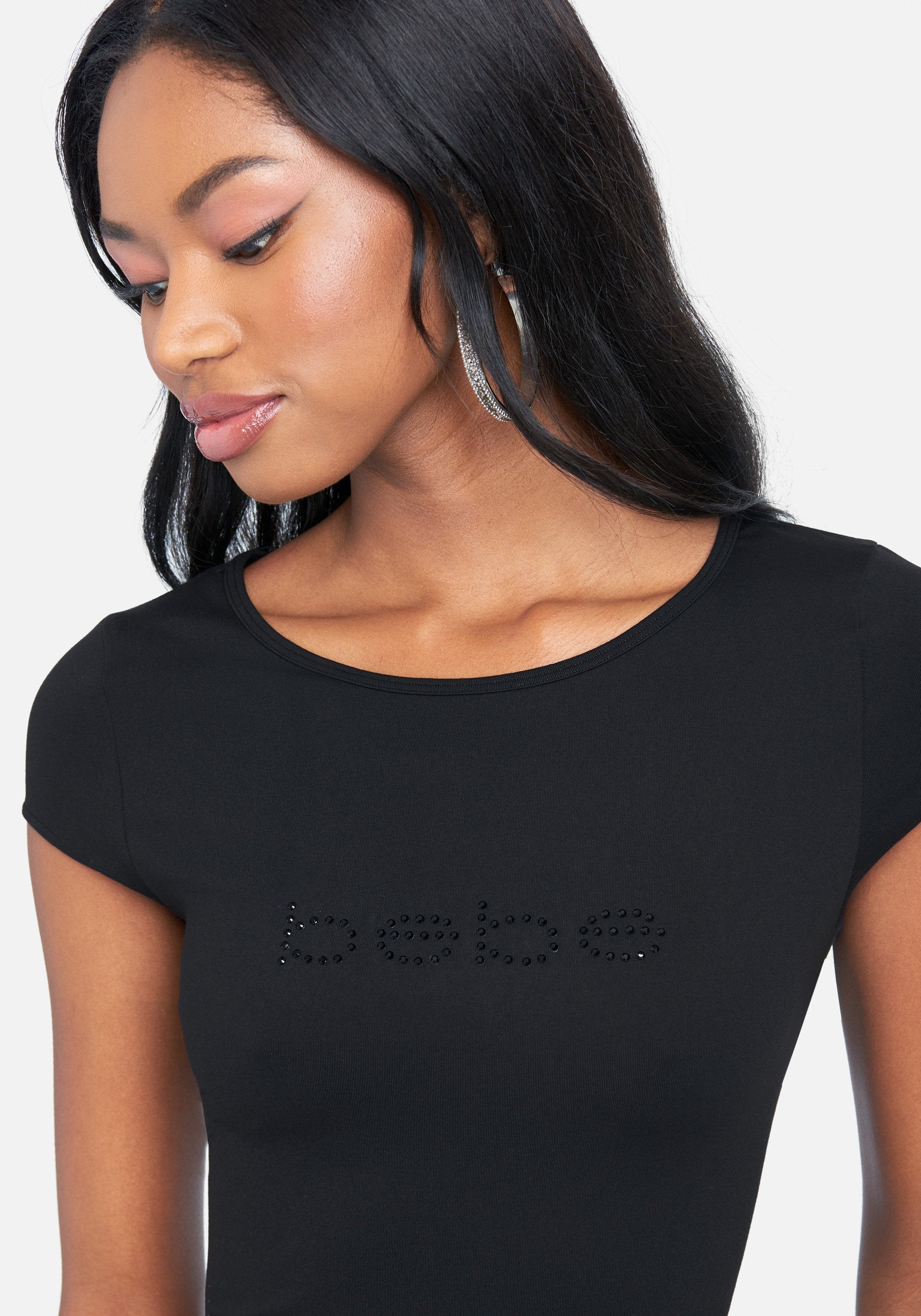 Bebe Logo Knit Dress