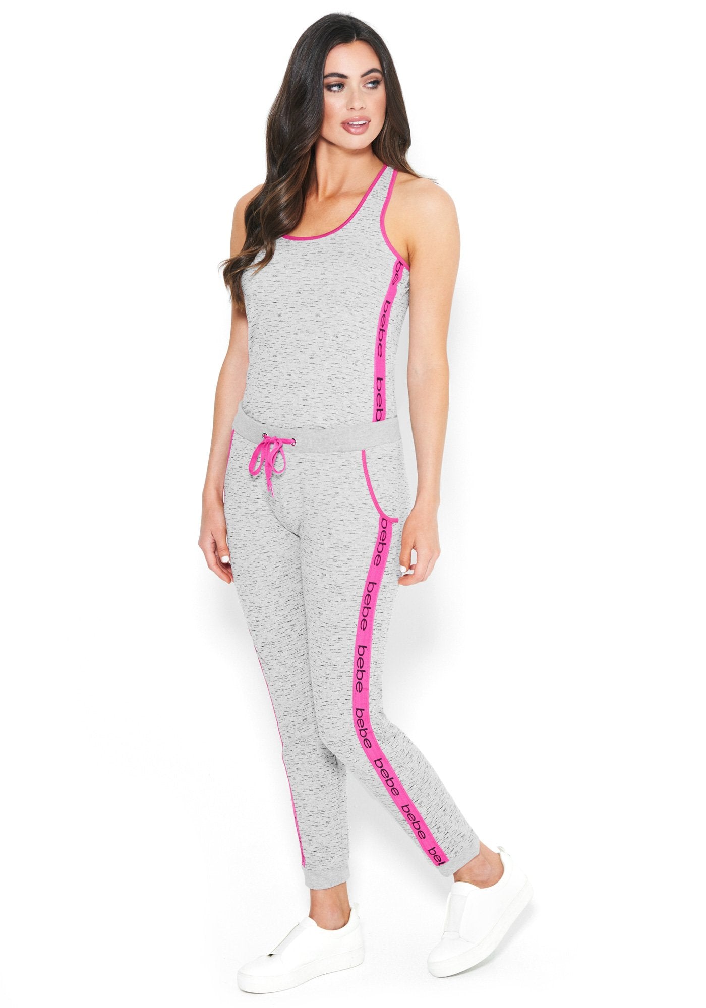 Bebe Logo Constrast Pant Set