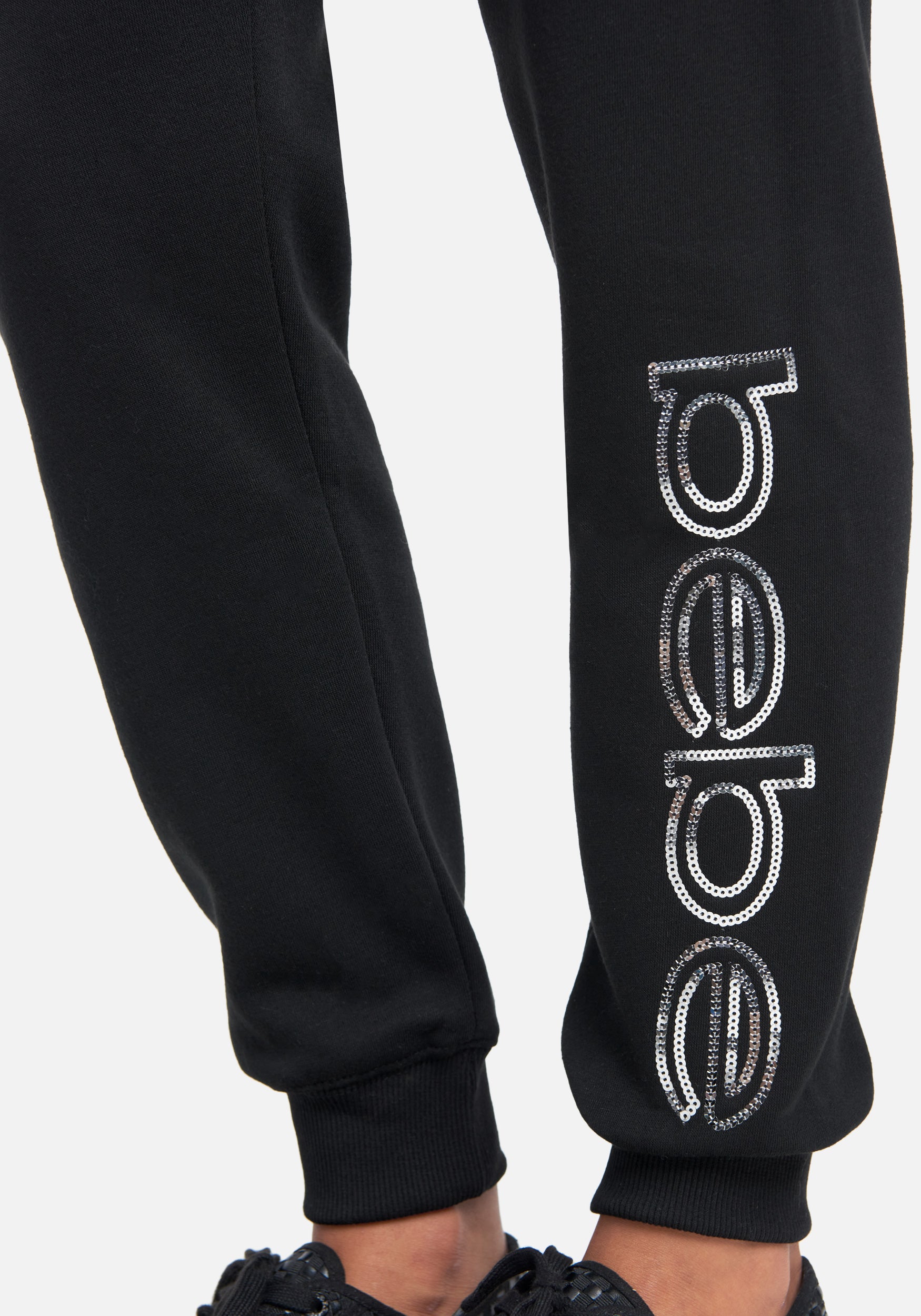 Bebe Sport Sequin Logo Jogger
