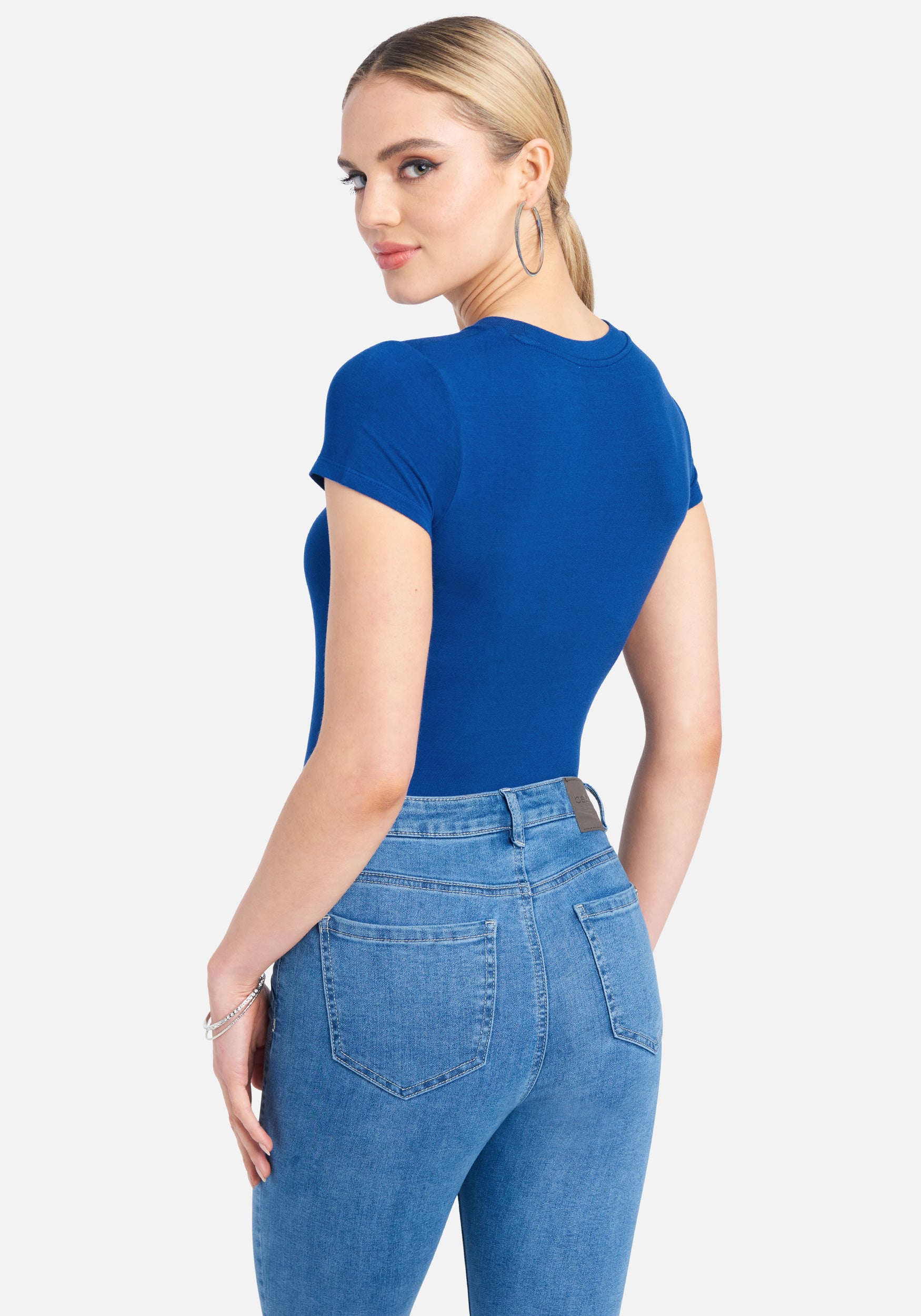 Crystal Logo Short Sleeve Tee