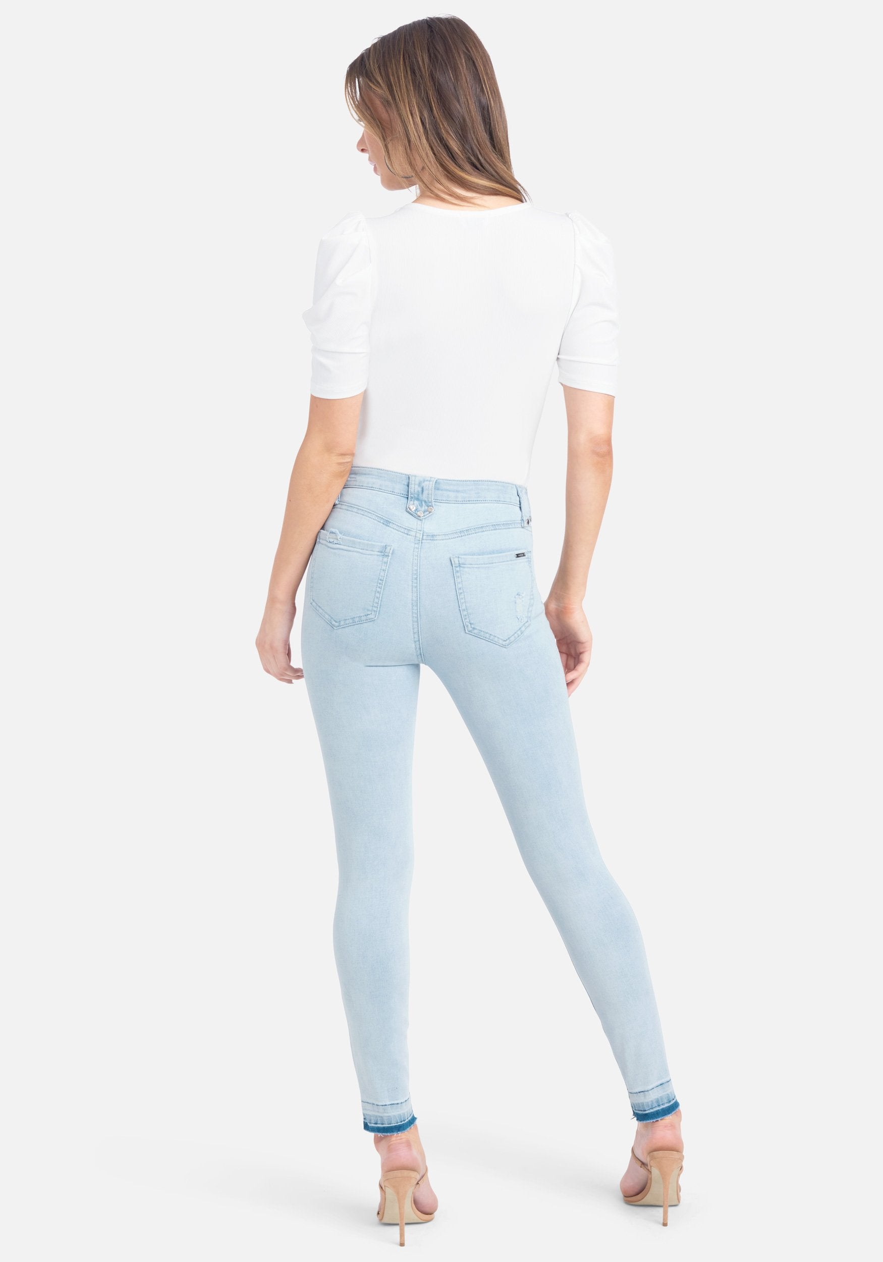 Distressed Skinny Jeans