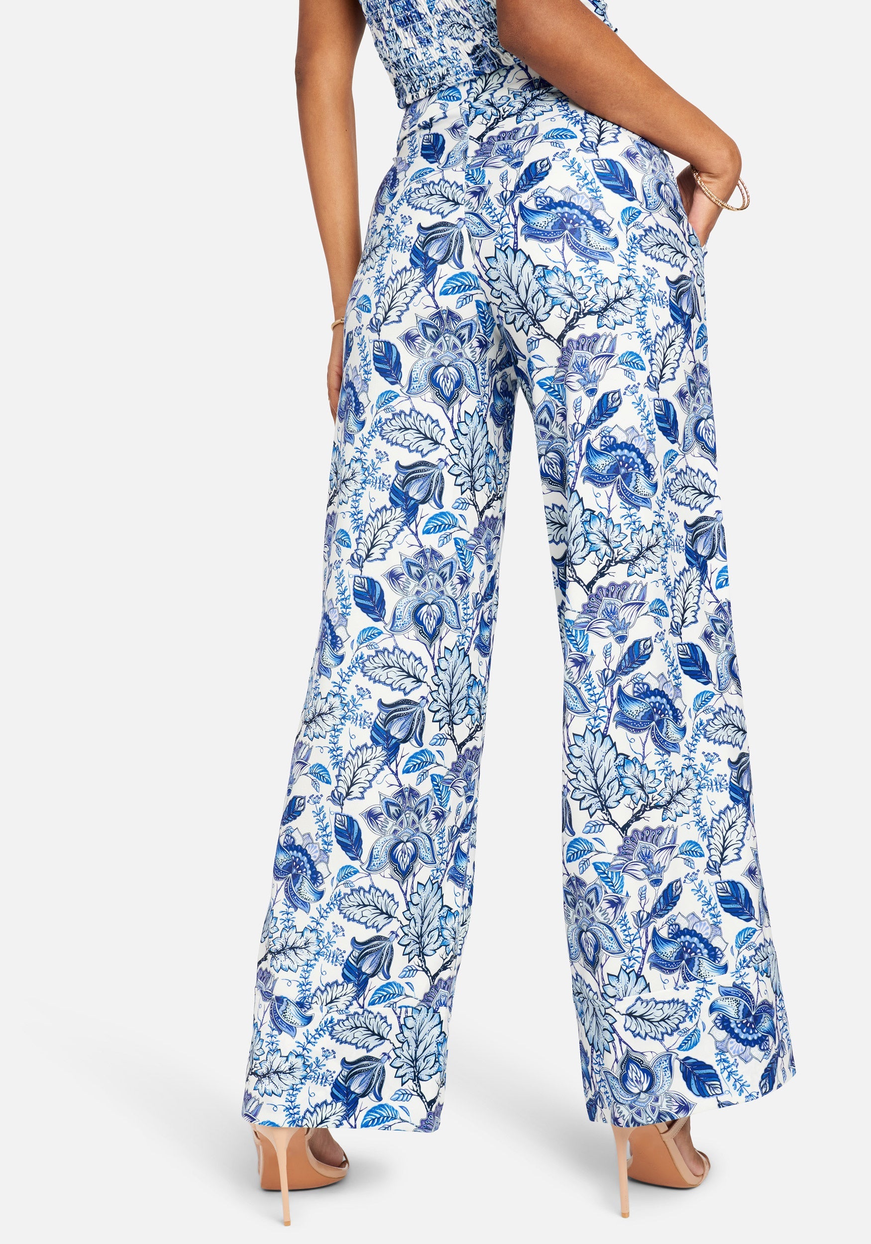 High Waist Wide Leg Pant