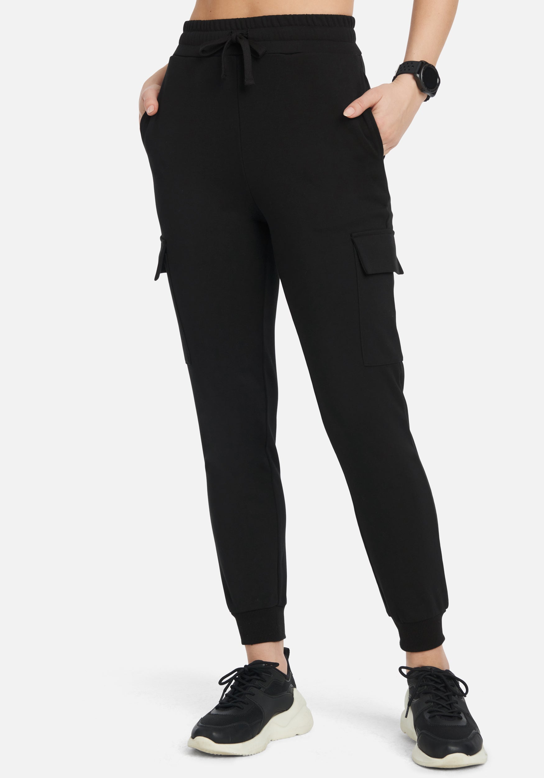 French Terry Patch Cargo Pocket Jogger