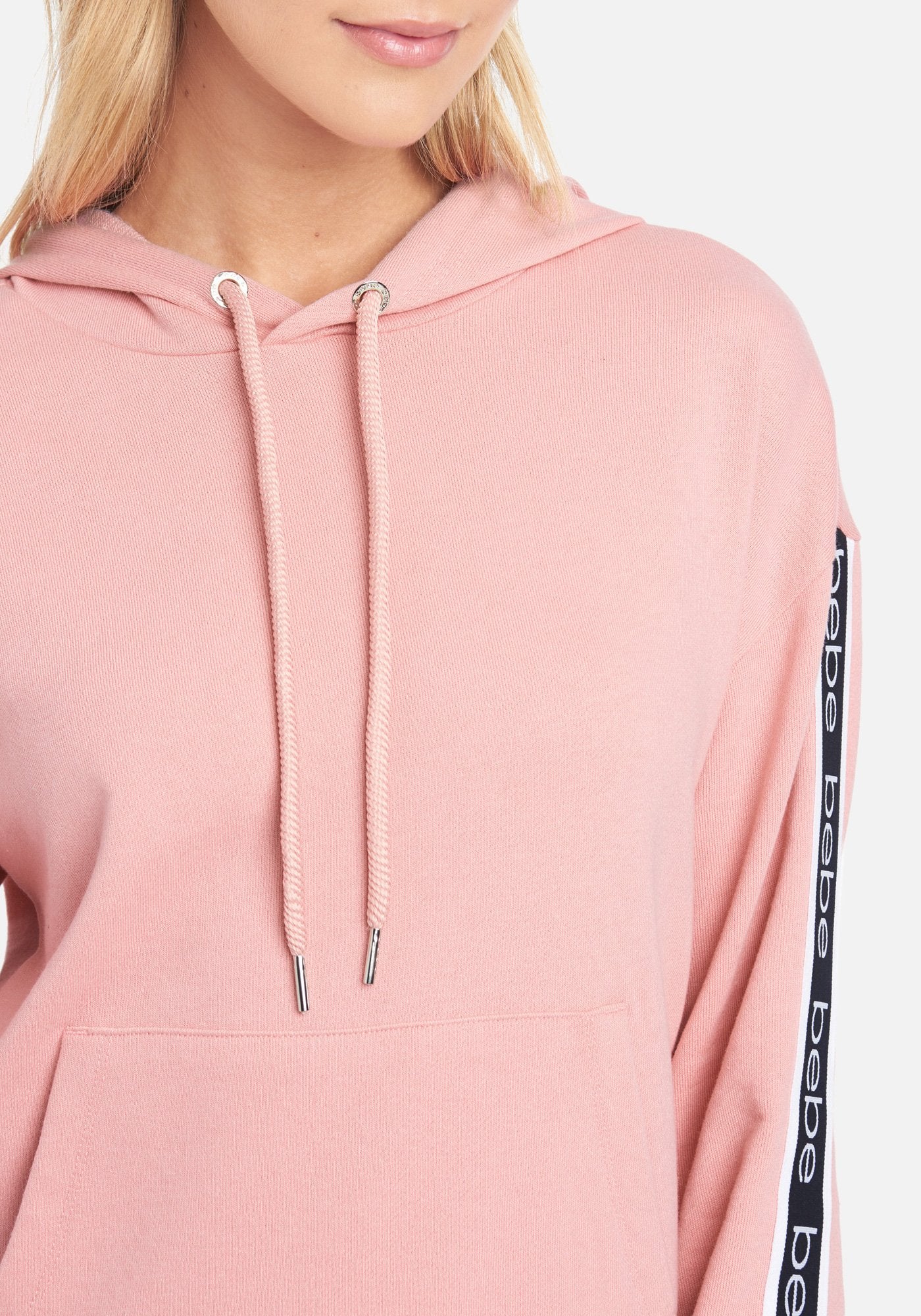 Bebe Sport Logo Taping Hoodie