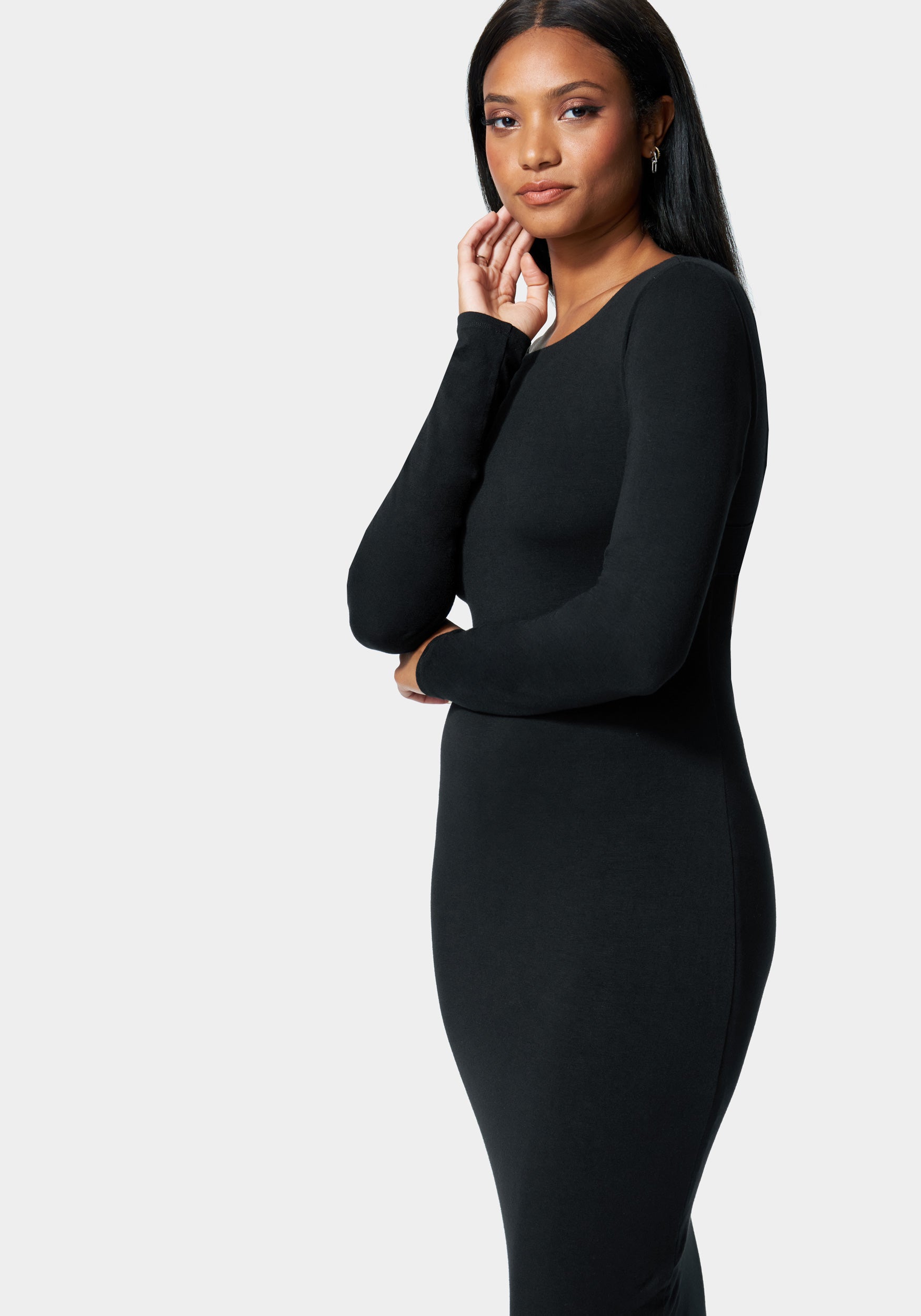 Open Back Ankle Dress