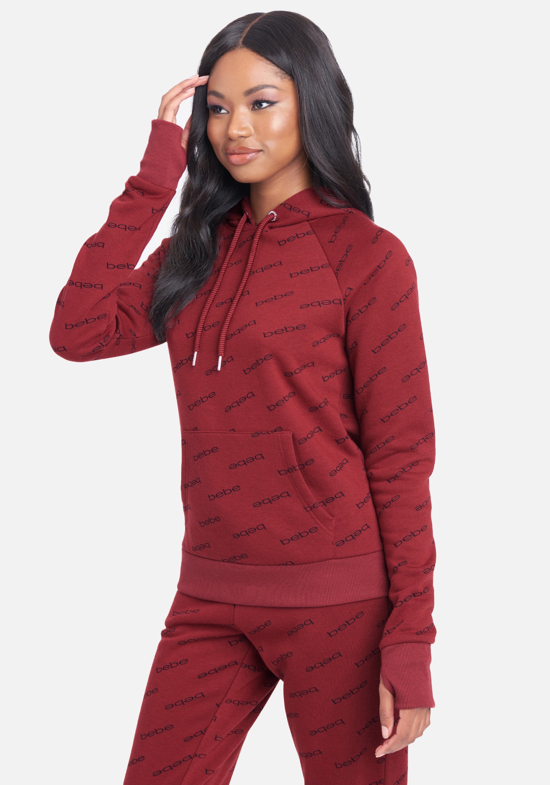 Bebe All Over Print Hoodie