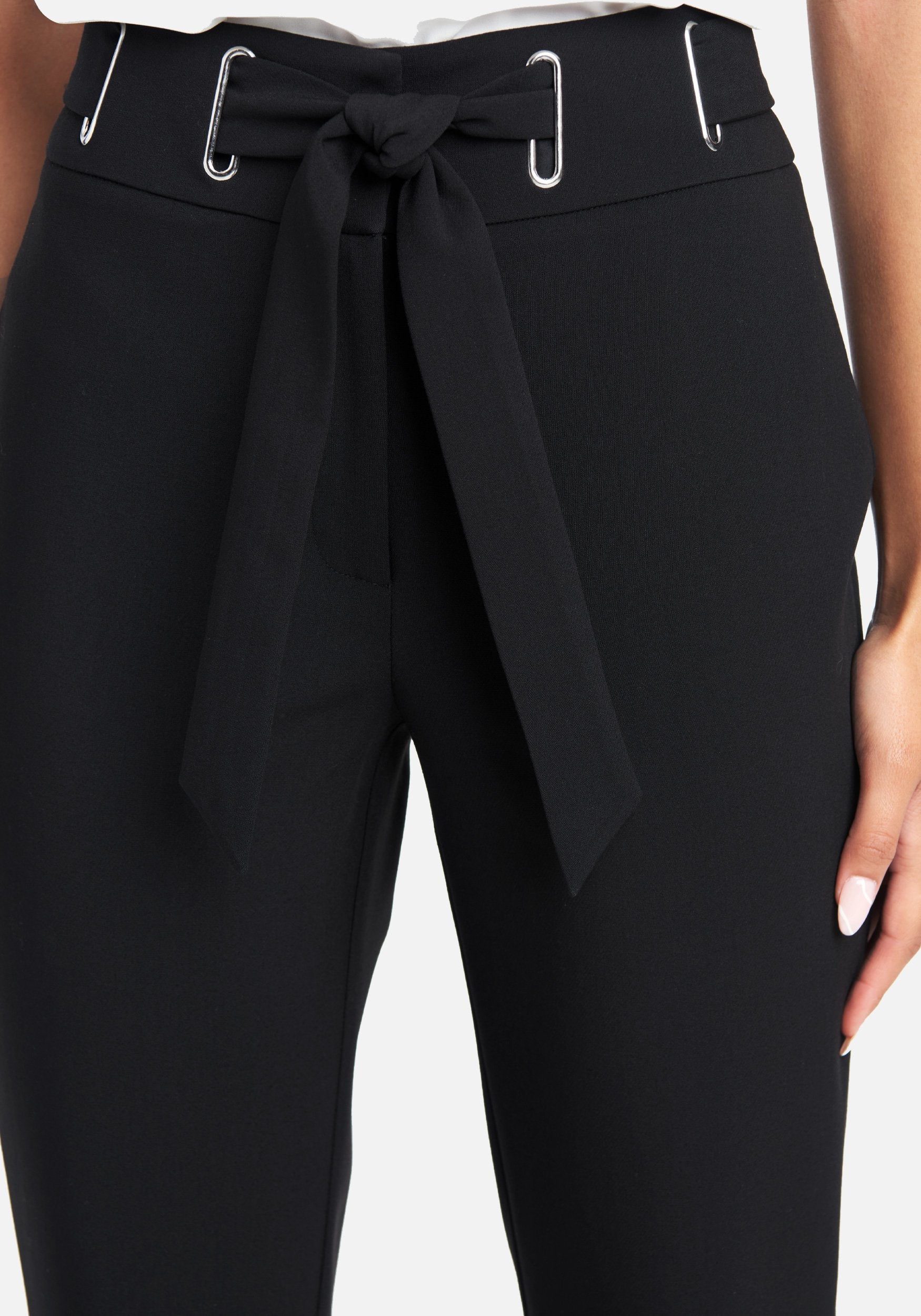 Stretch Twill Grommet Pants