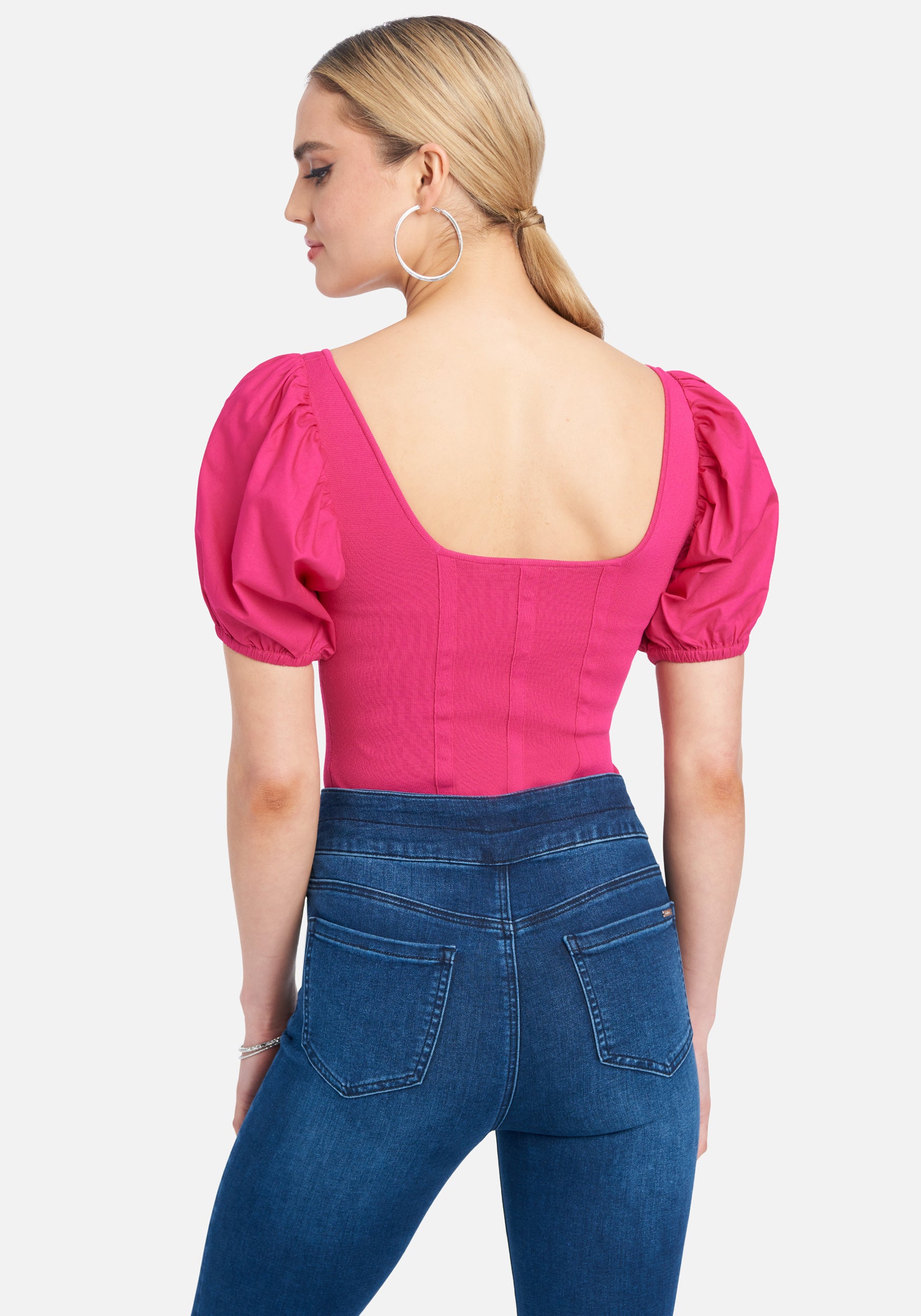 Sweetheart Puff Sleeve Top