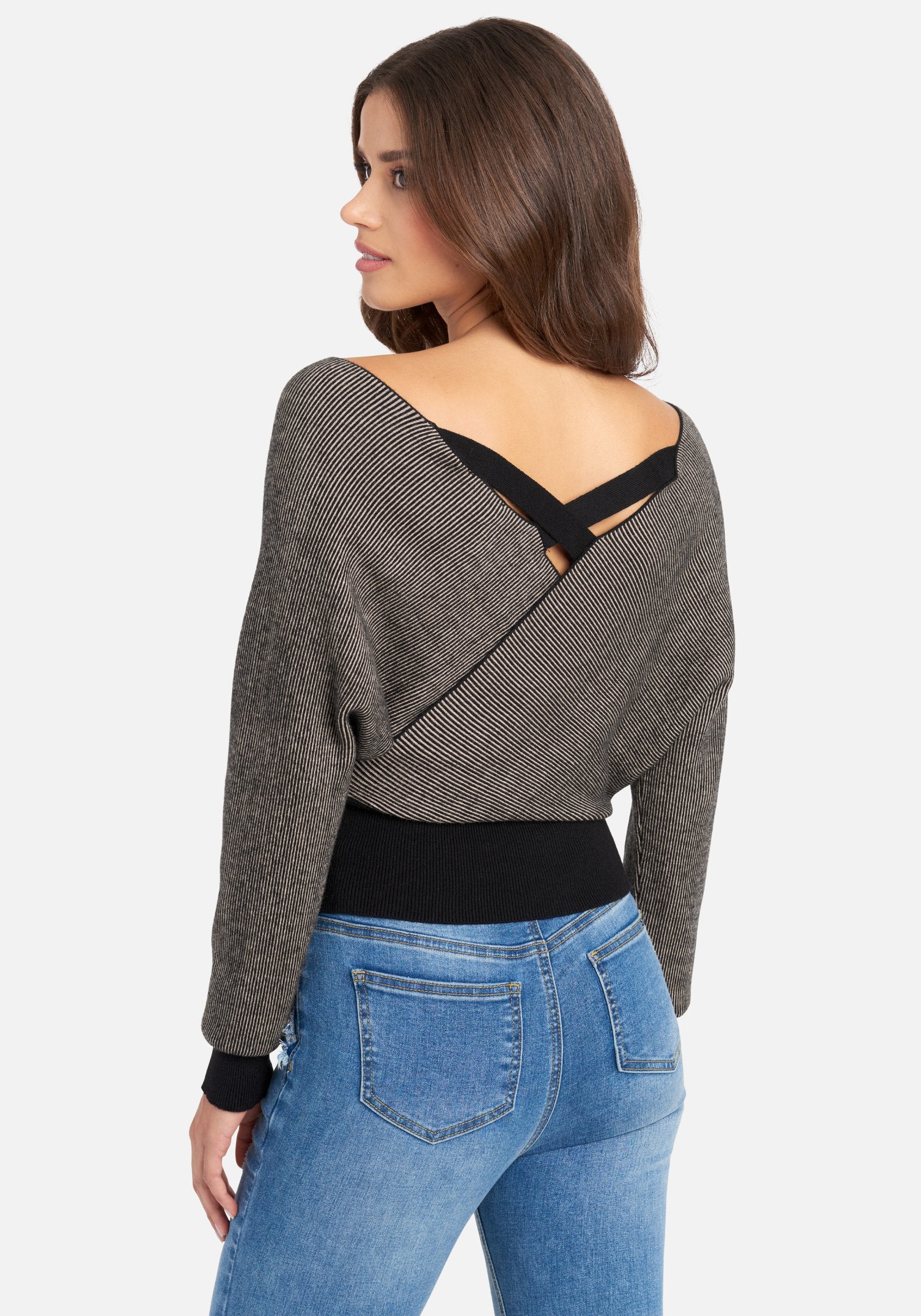 Front Wrap Sweater