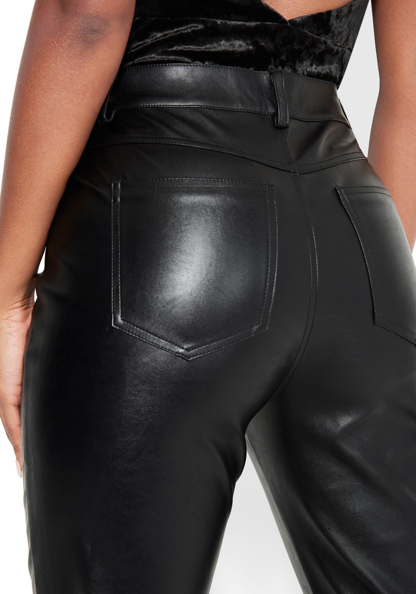 Vegan Leather Pants