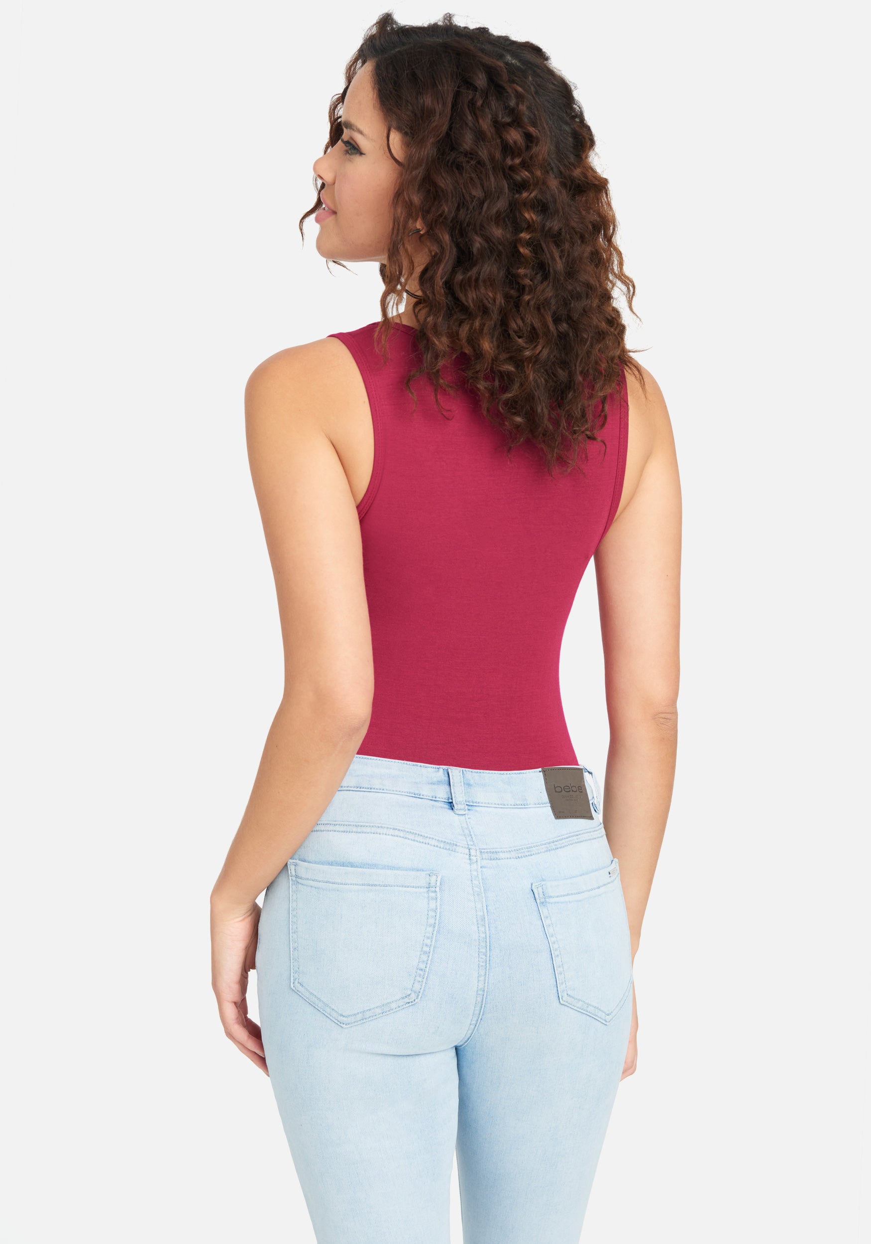 Crystal Logo Jersey Tank Top