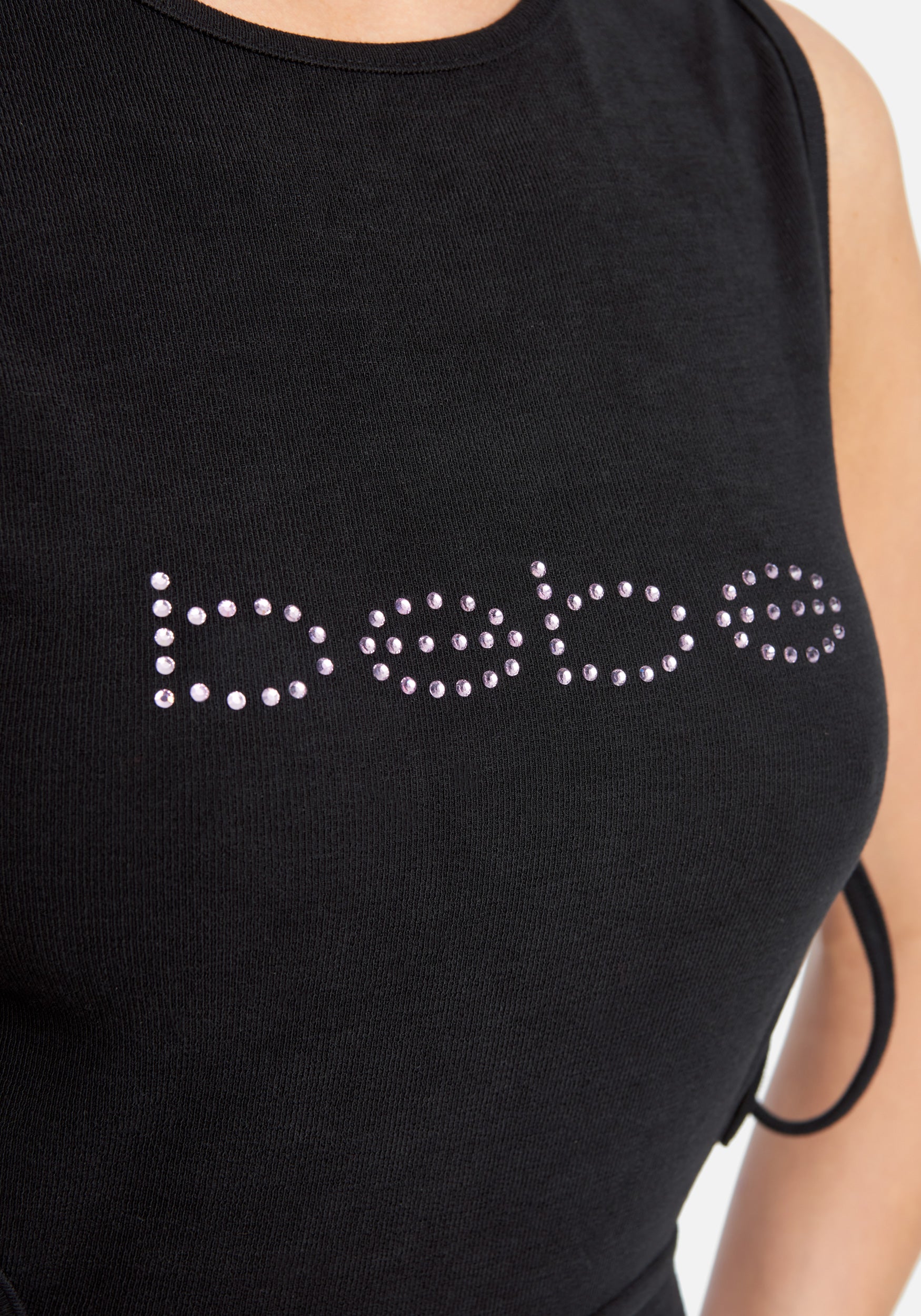 Side Cut Out Tie Dress