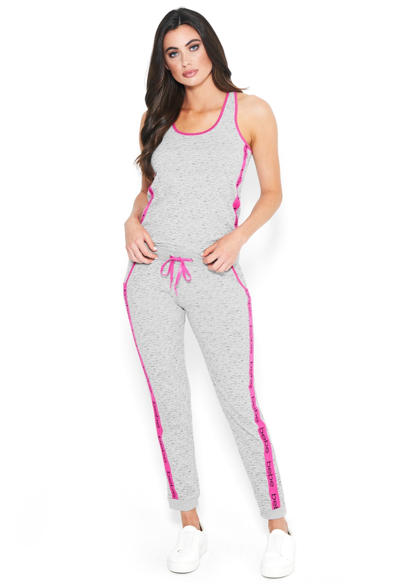 Bebe Logo Constrast Pant Set