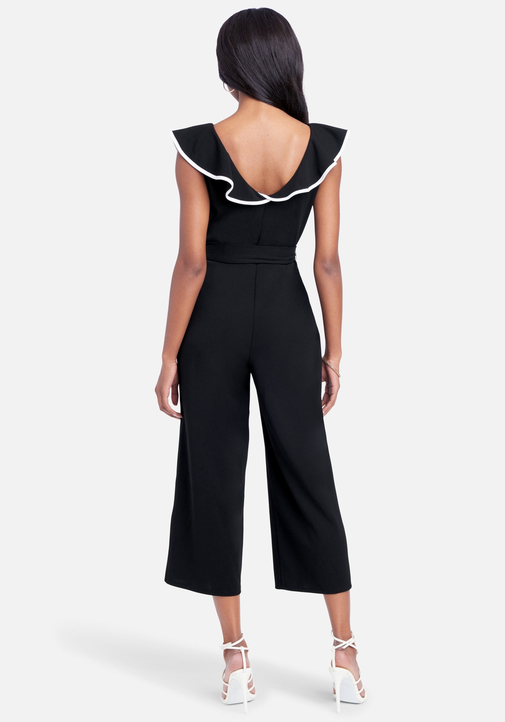Flutter Sleeve Jumpsuit