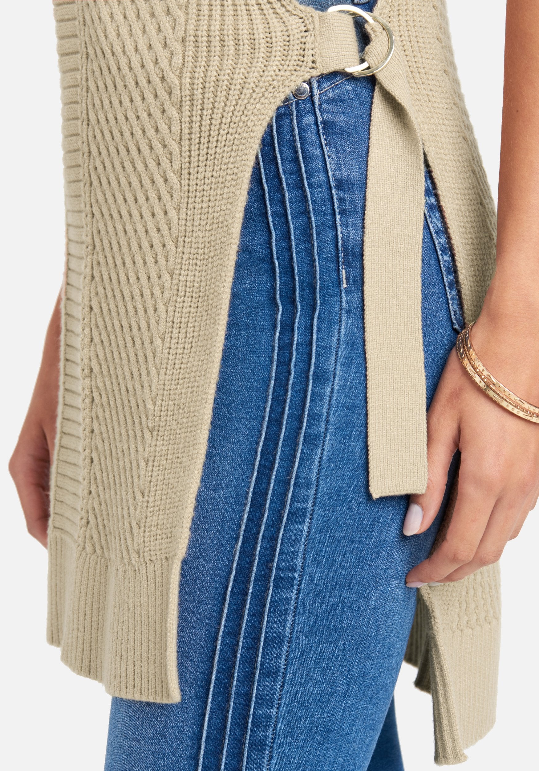 Mock Neck Sweater Vest