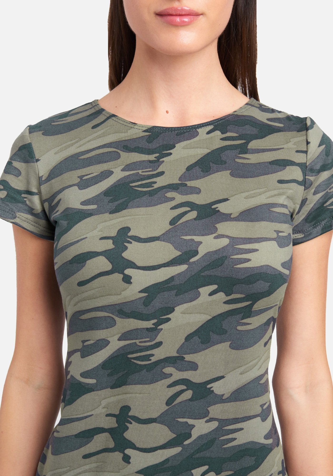 Brushed T Shirt Dress