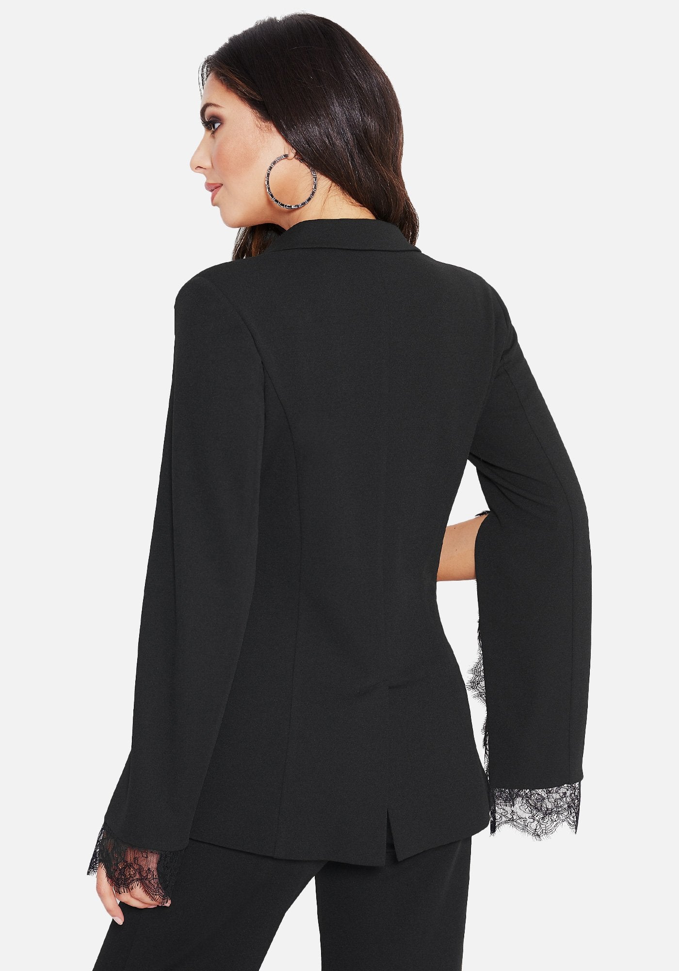Lace Detail Blazer Jacket