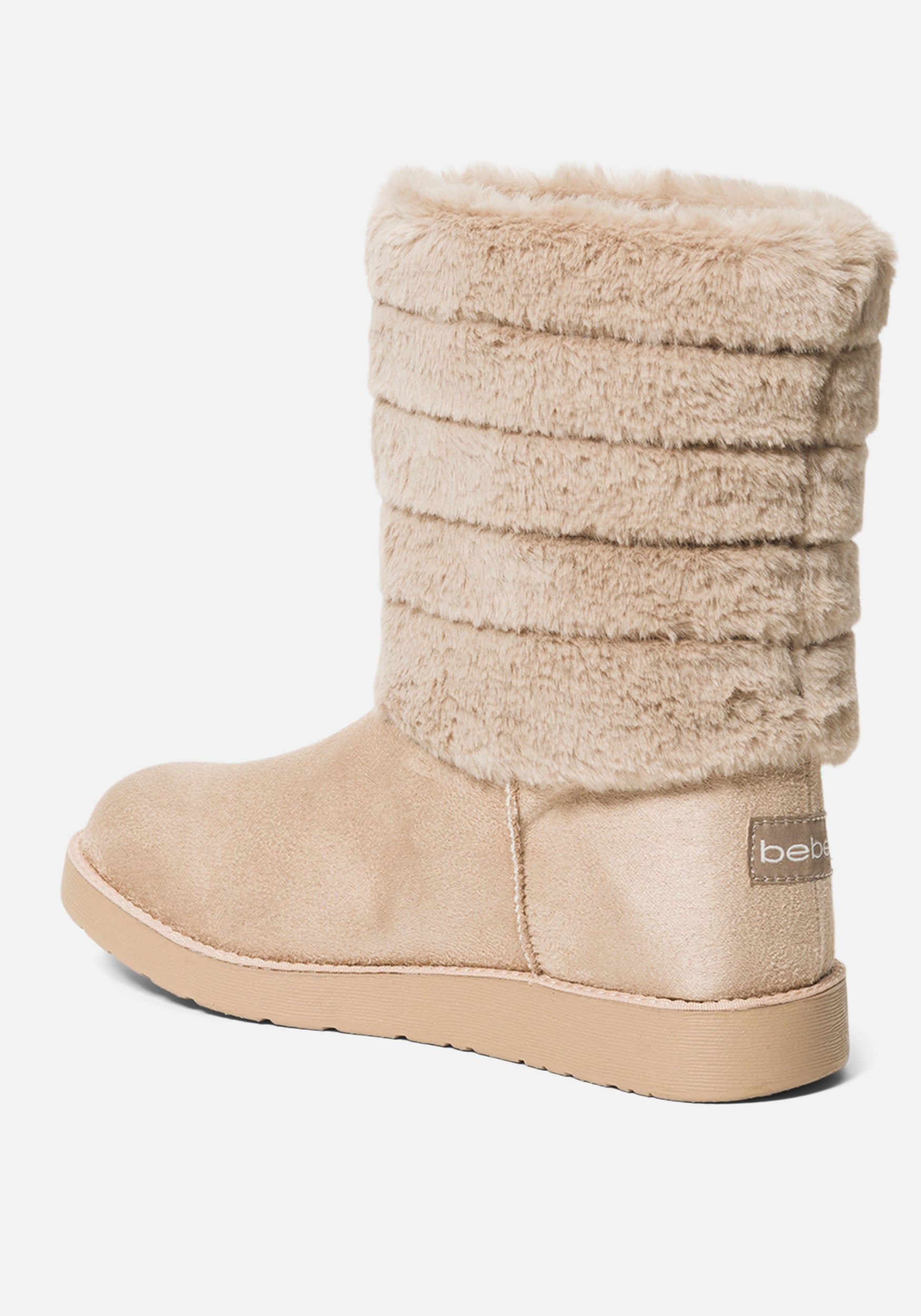 Laurely Faux Shearling Booties