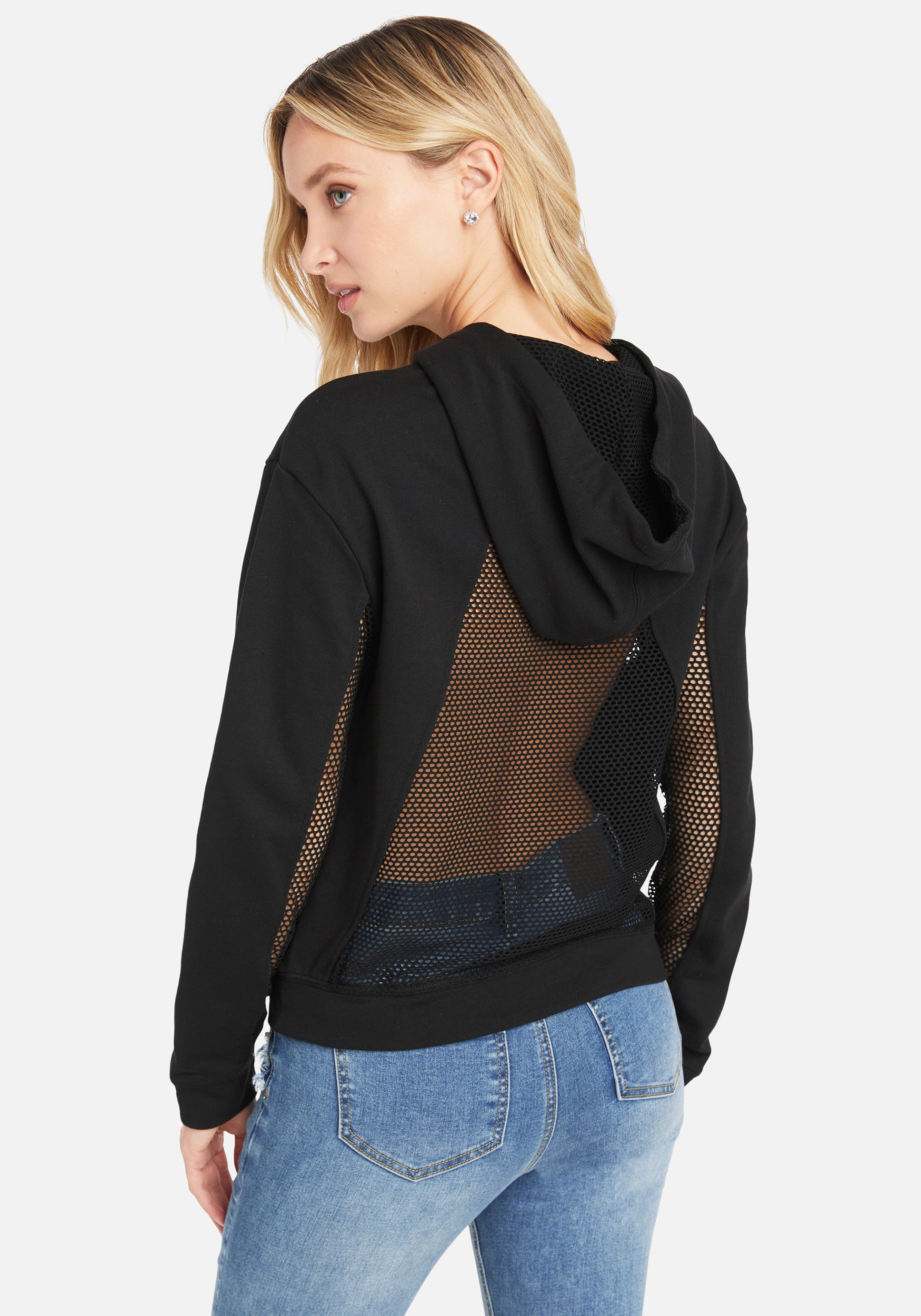 French Terry Bebe Logo Hoodie