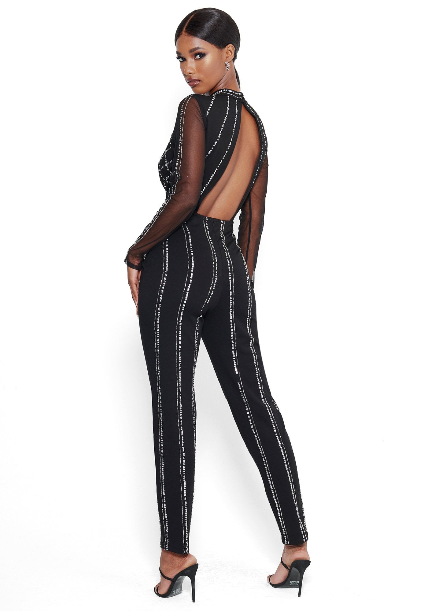 Sequin Detailed Jumpsuit