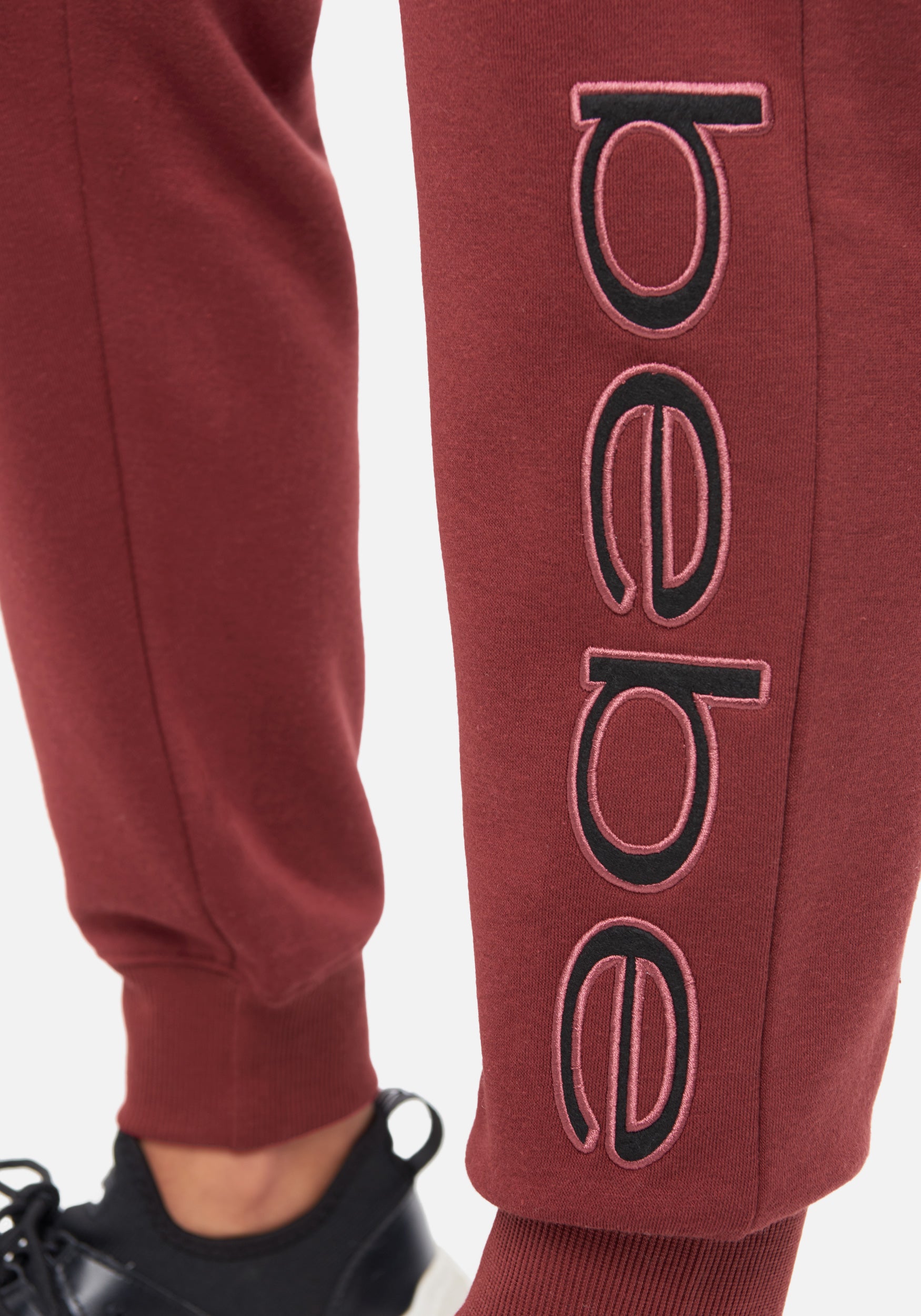 Bebe Sport Sherpa Logo Patch Jogger