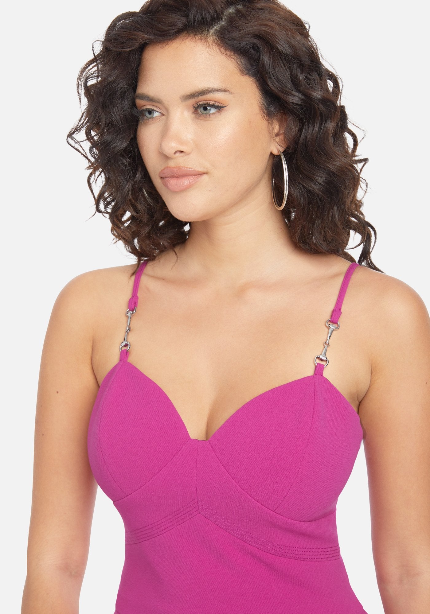 Stitch Waist Detail Peplum Top