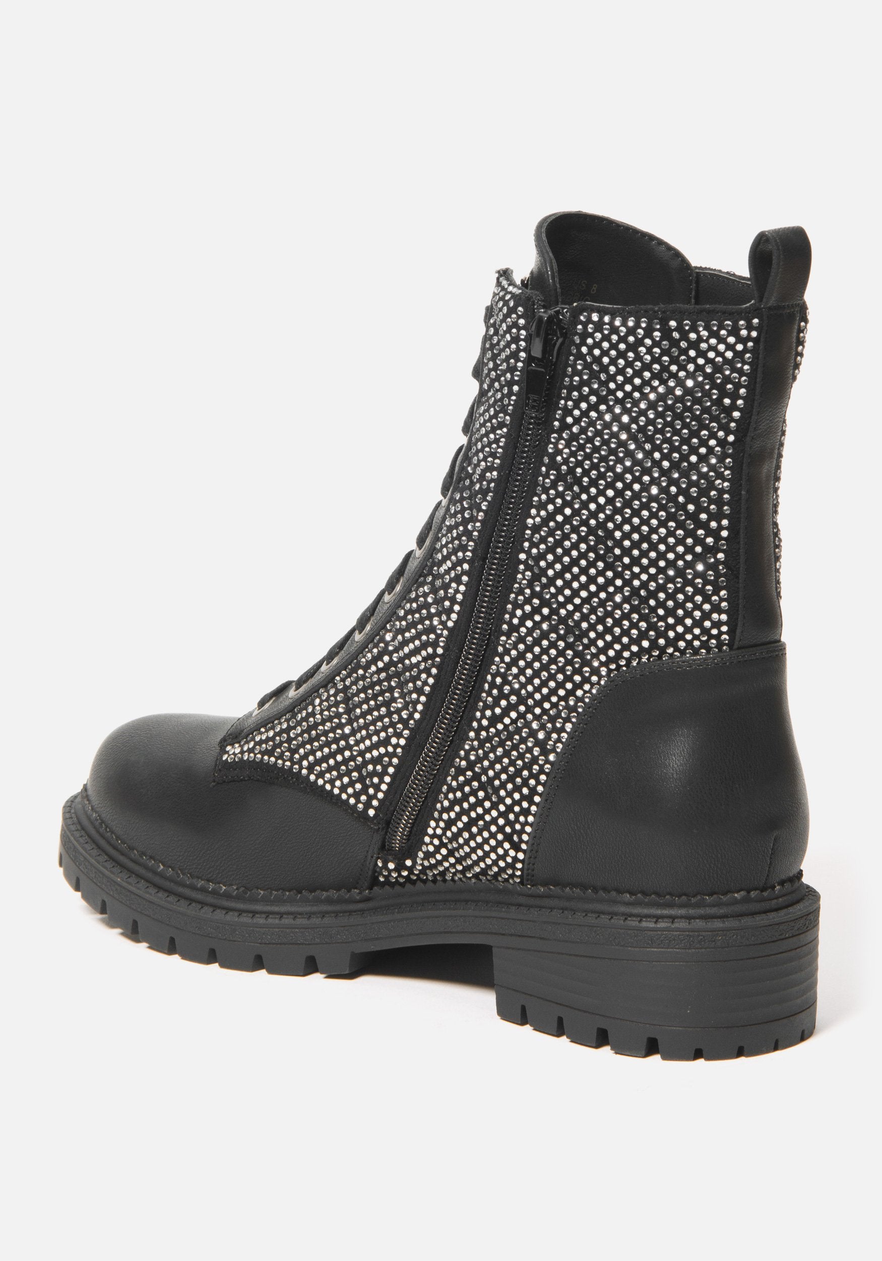 Dorienne Lace Combat Boots