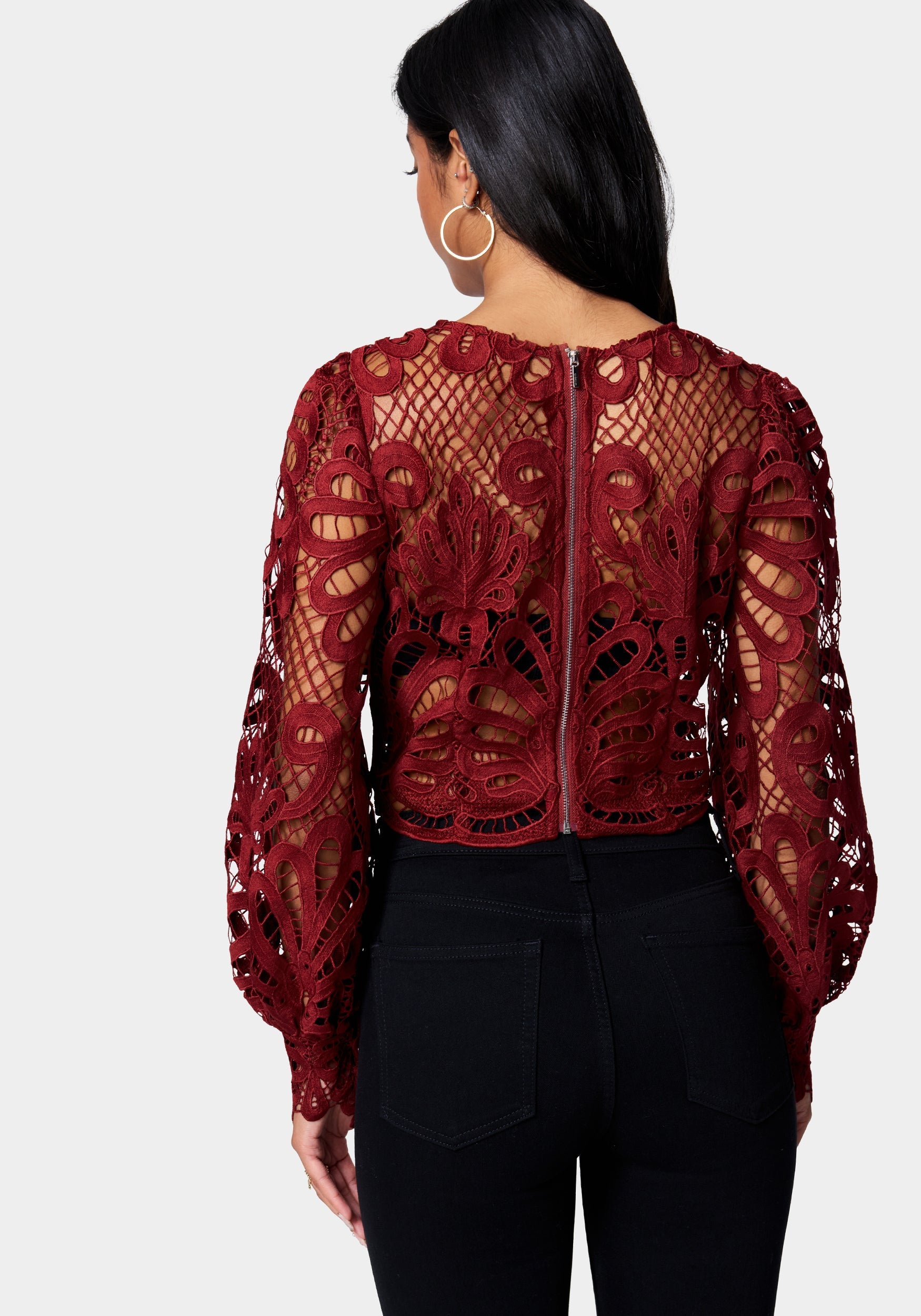 Placement Lace Blouse