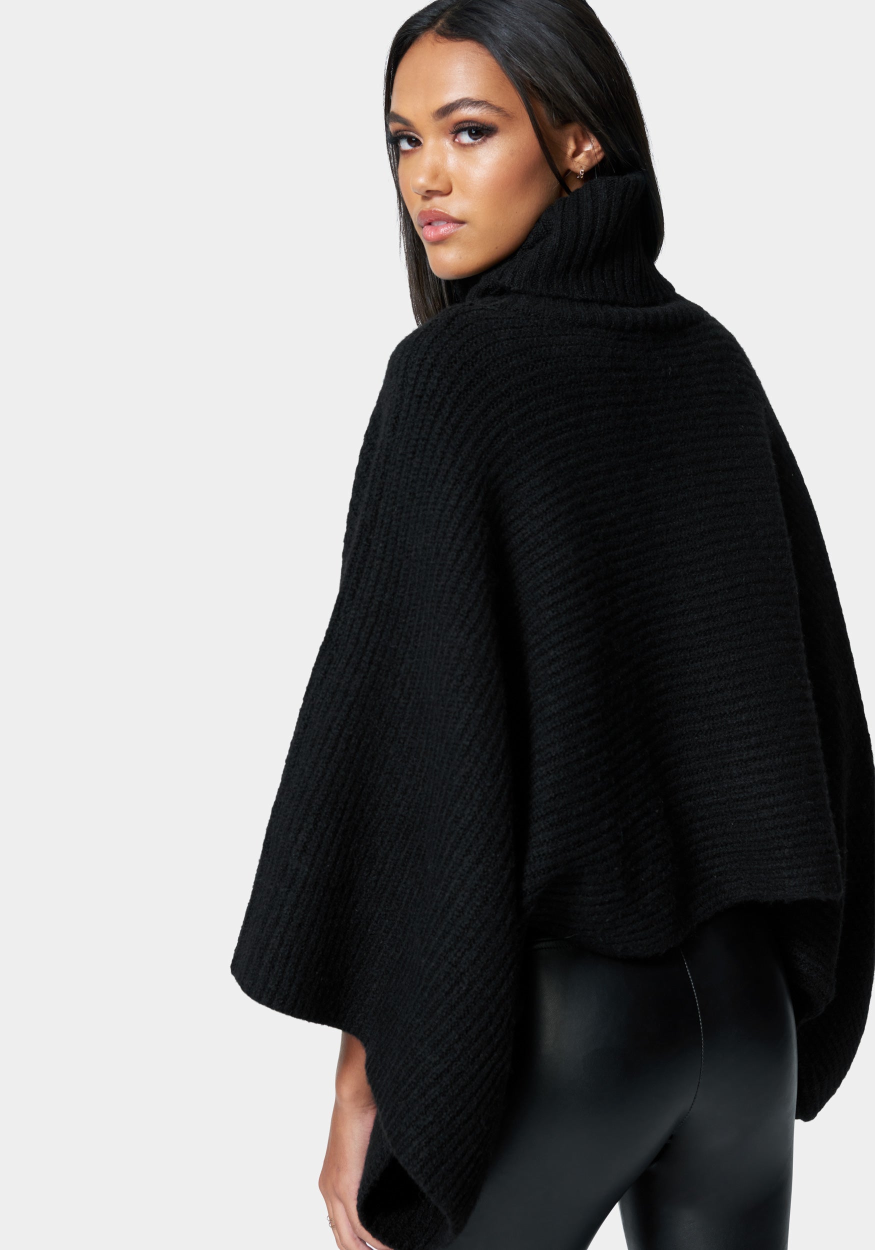 Oversized Mock Neck Sweater