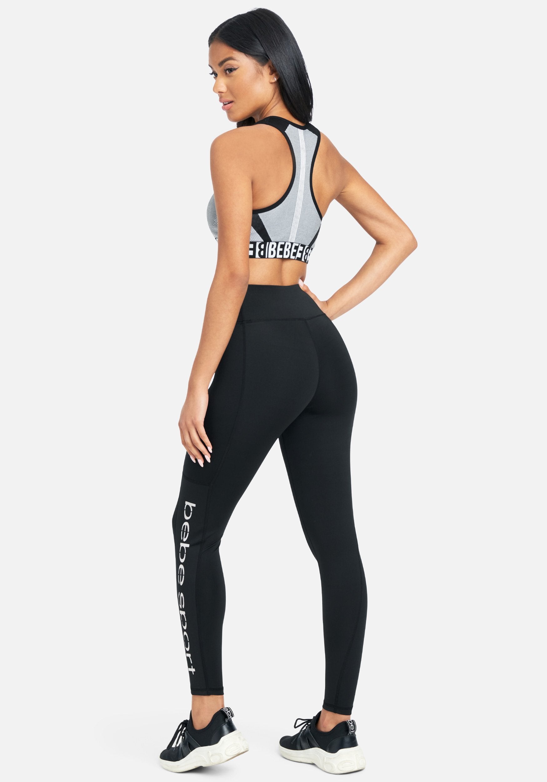 Bebe Sport Laser Cut Legging